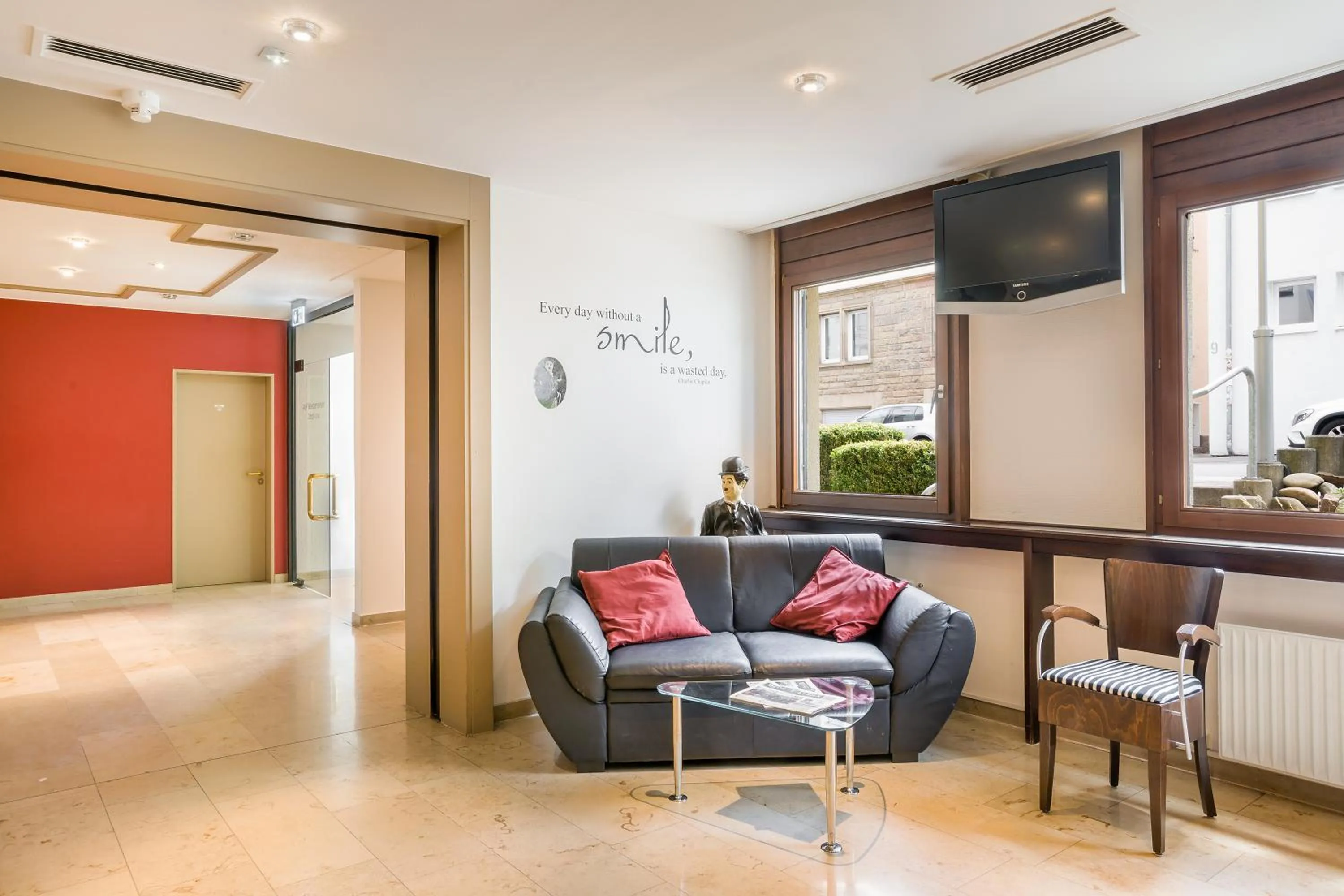 Lobby or reception in Hotel Rega Stuttgart