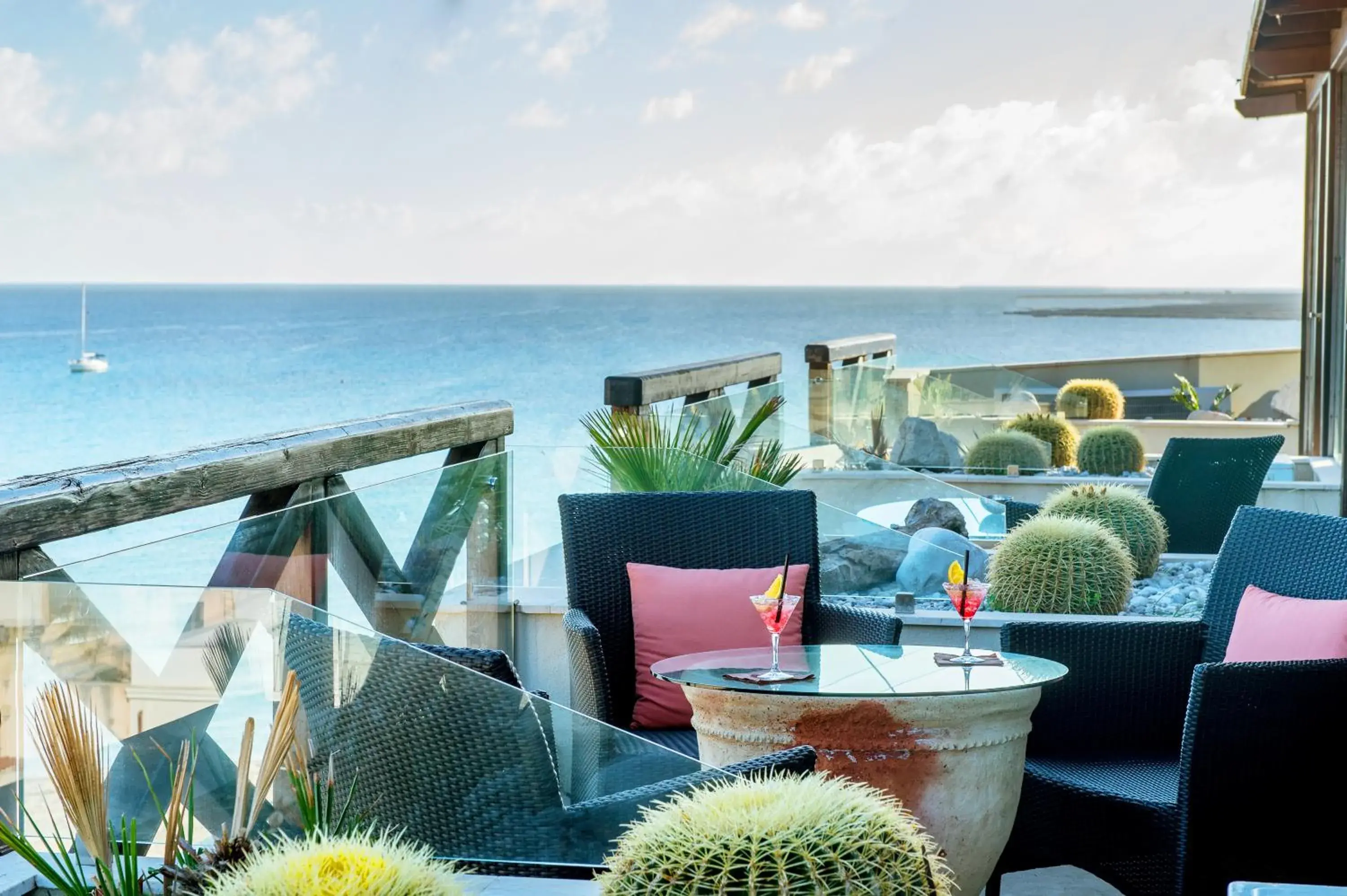 Balcony/Terrace in Hotel Capo San Vito