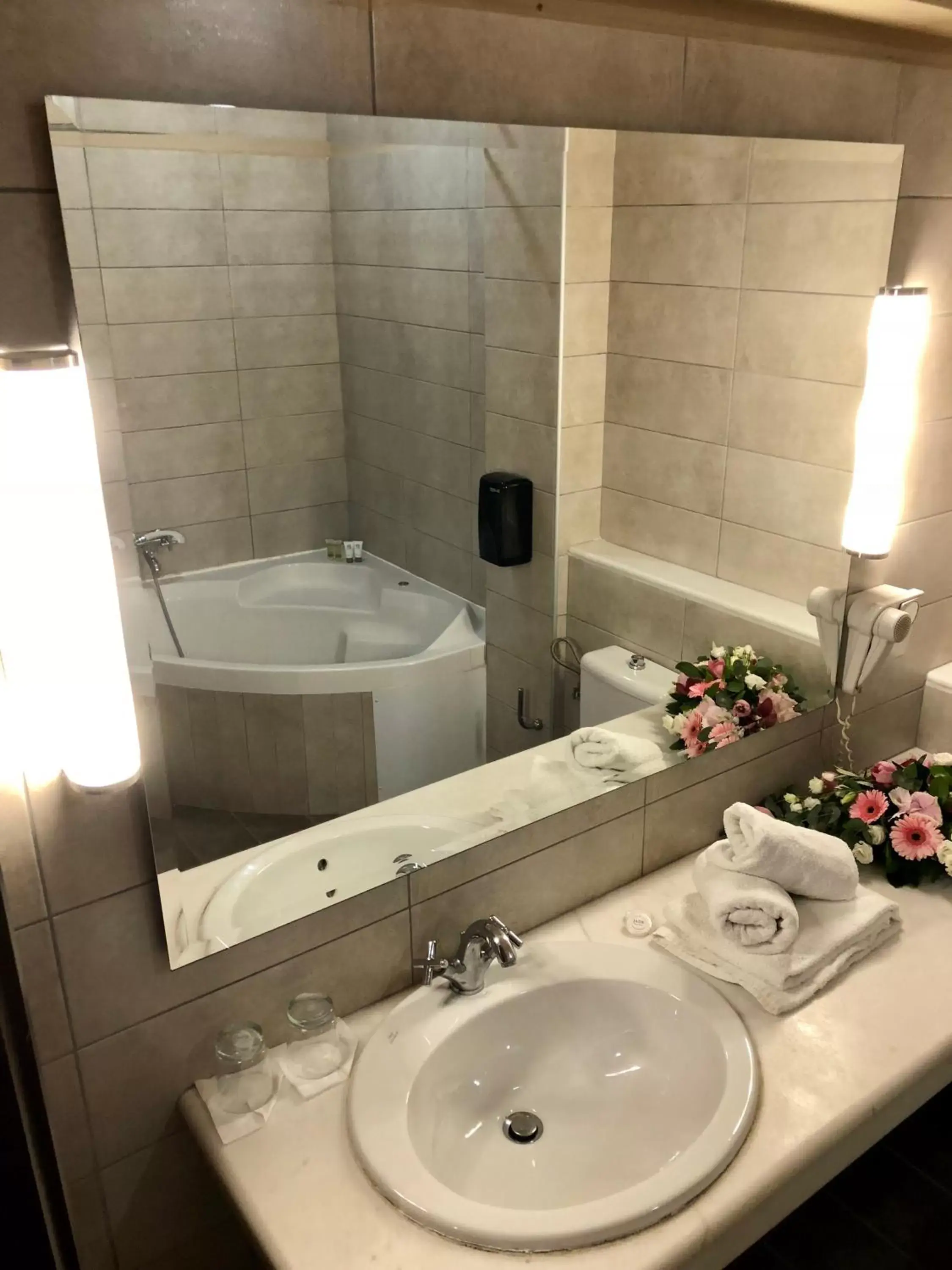 Bathroom in Galaxy Hotel