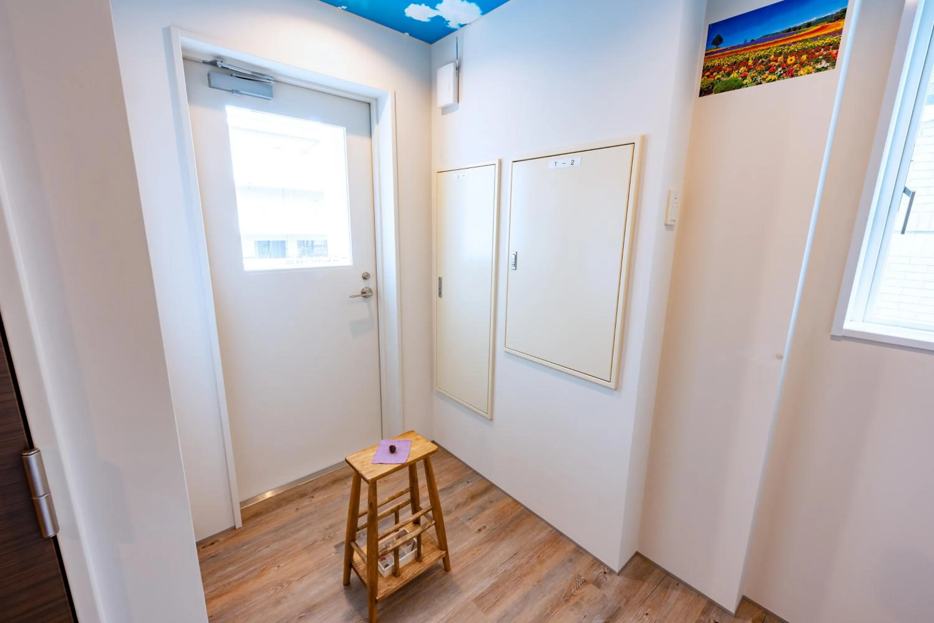 Decorative detail in plat hostel keikyu sapporo sky