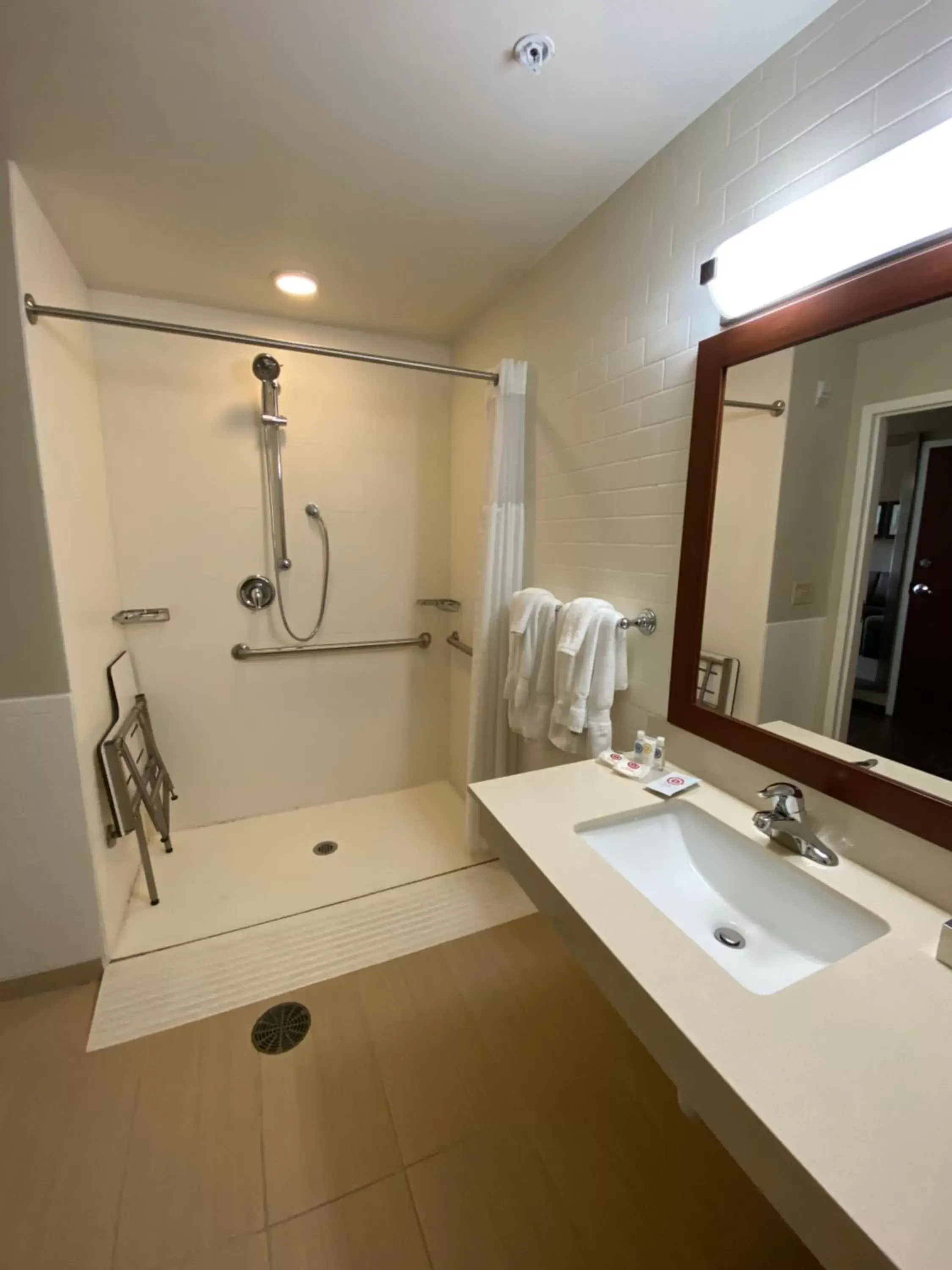 Bathroom in Comfort Suites Manheim - Lancaster