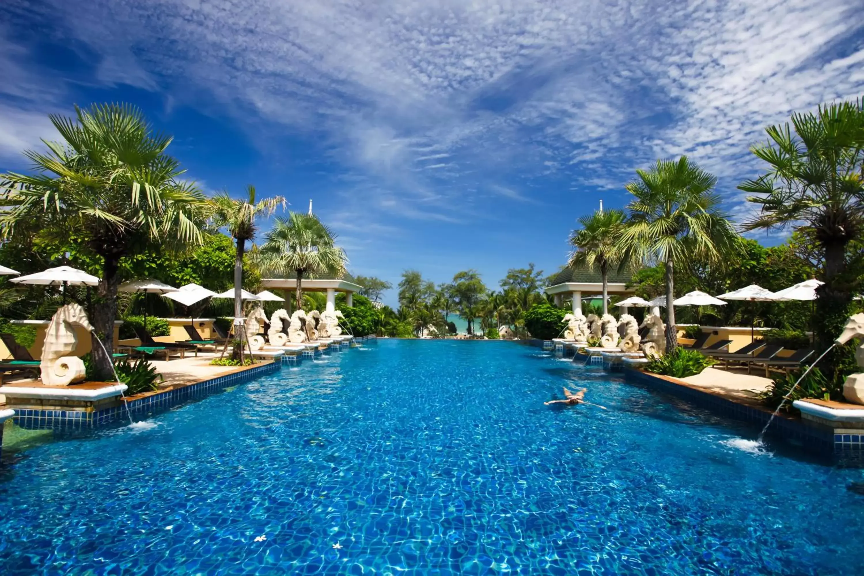 Swimming Pool in Phuket Graceland Resort and Spa - SHA Extra Plus