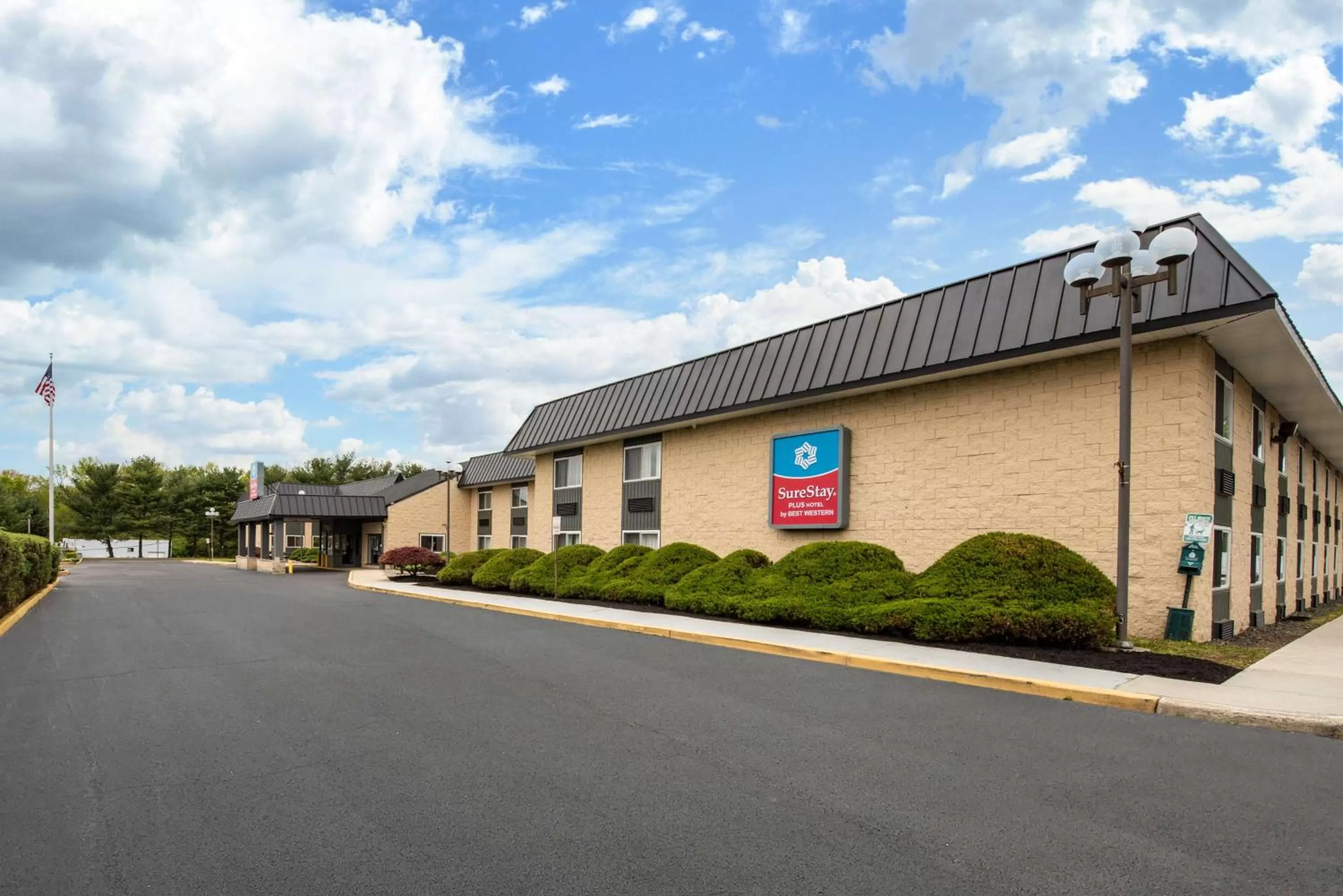 Property building in SureStay Plus Hotel by Best Western McGuire AFB Jackson