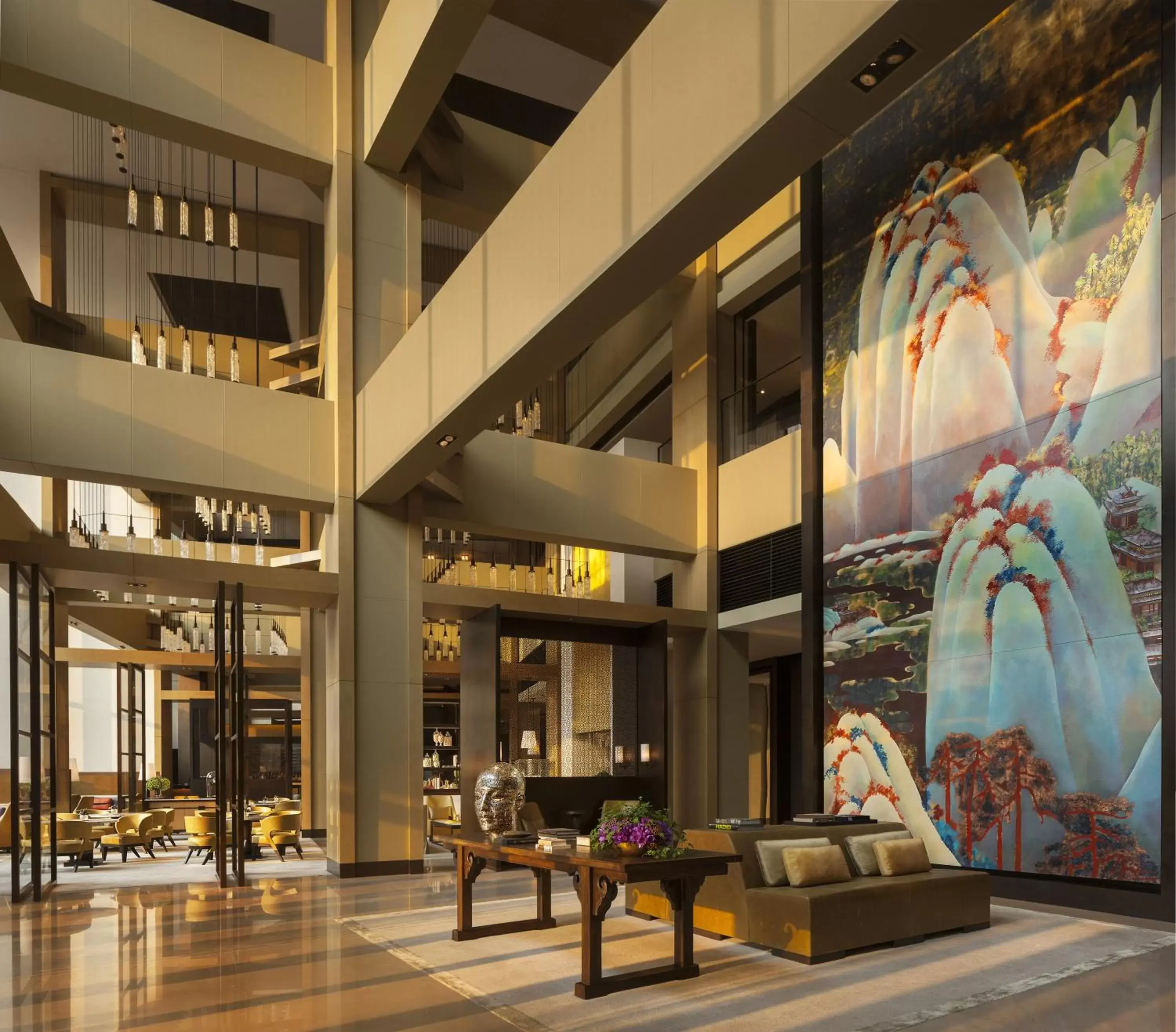 Lobby or reception, Lobby/Reception in Rosewood Beijing