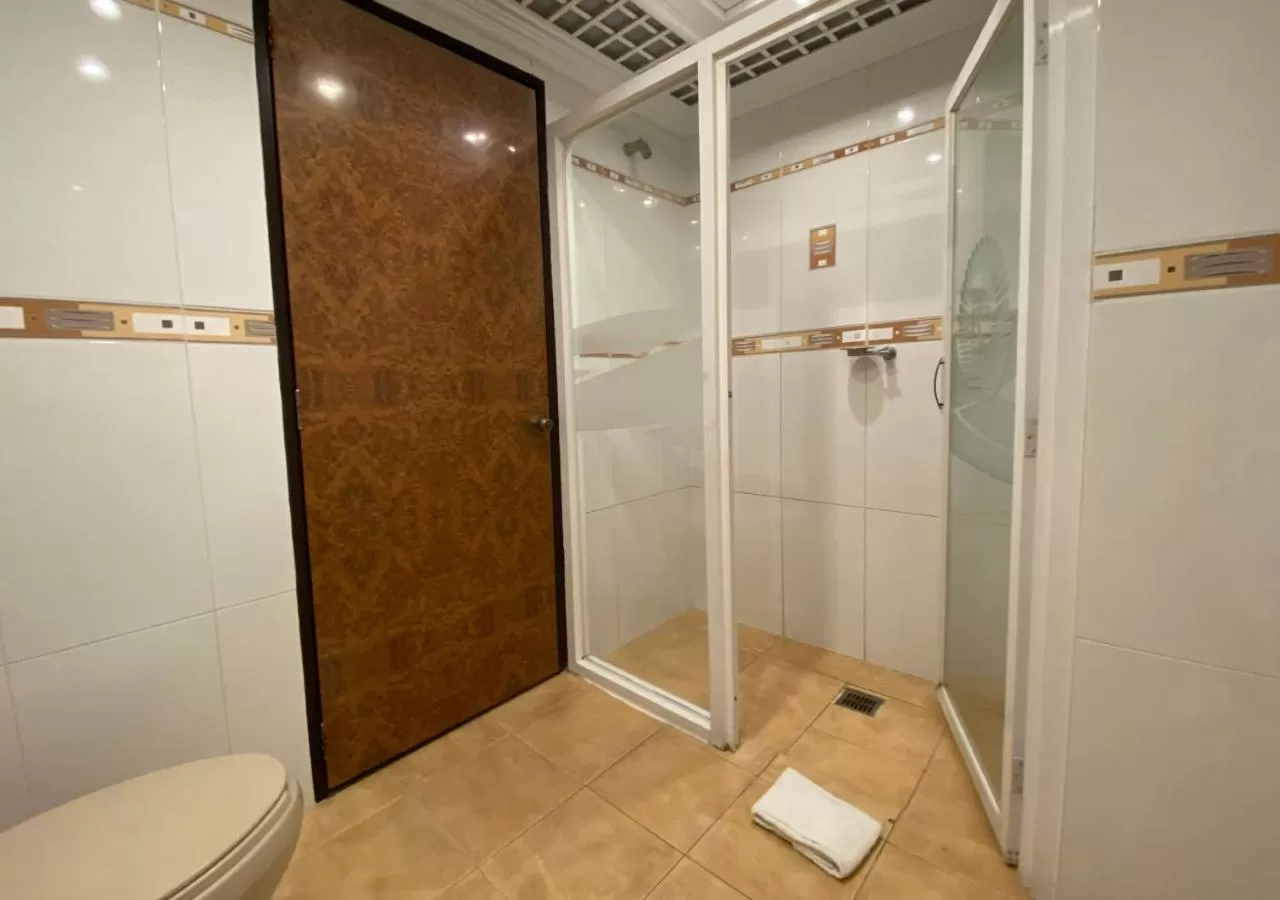 Toilet in Hotel Escala Central del Norte