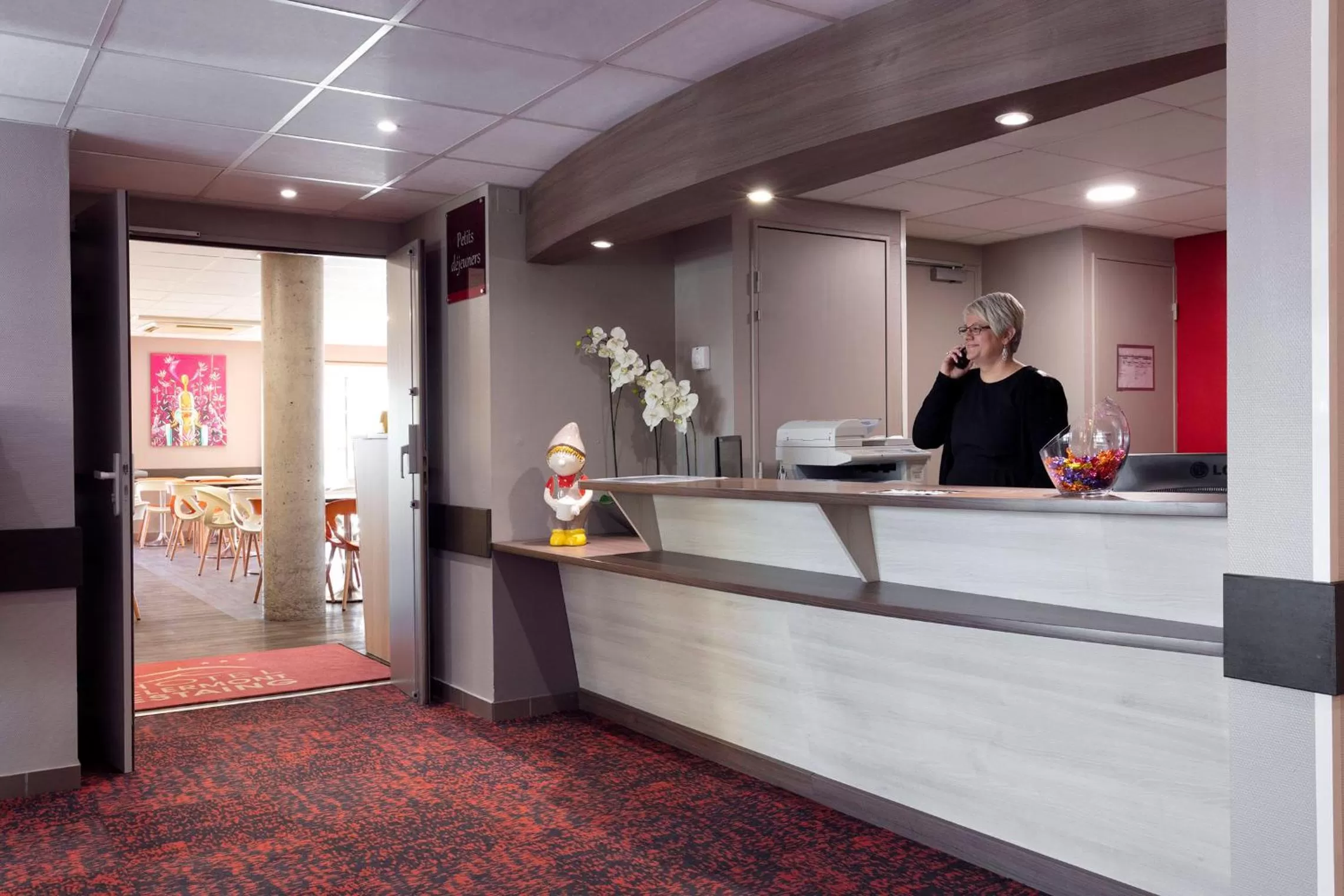 Lobby or reception in Hotel Clermont Estaing