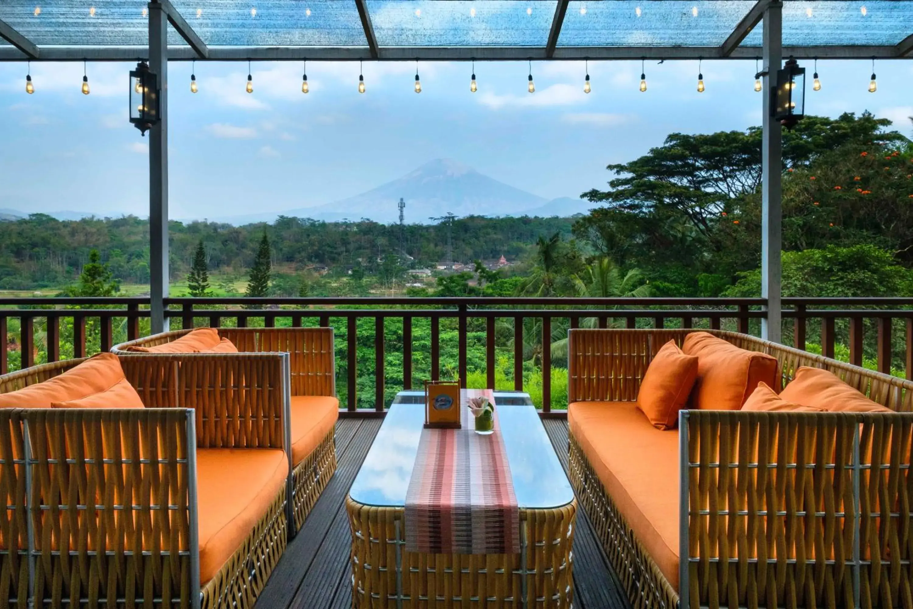 Balcony/Terrace in Hotel Puri Asri