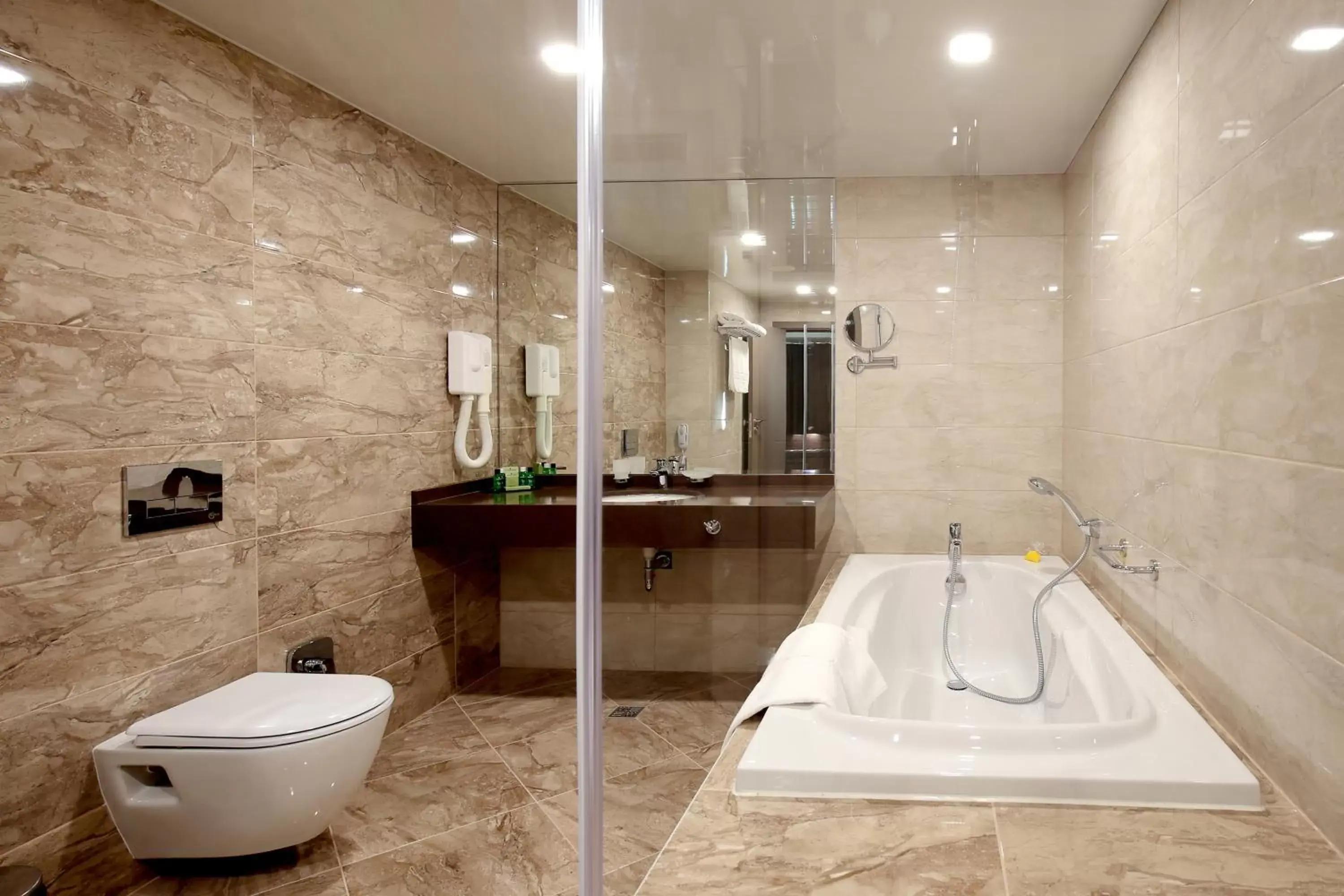 Toilet, Bathroom in Hotel & Casino Cherno More