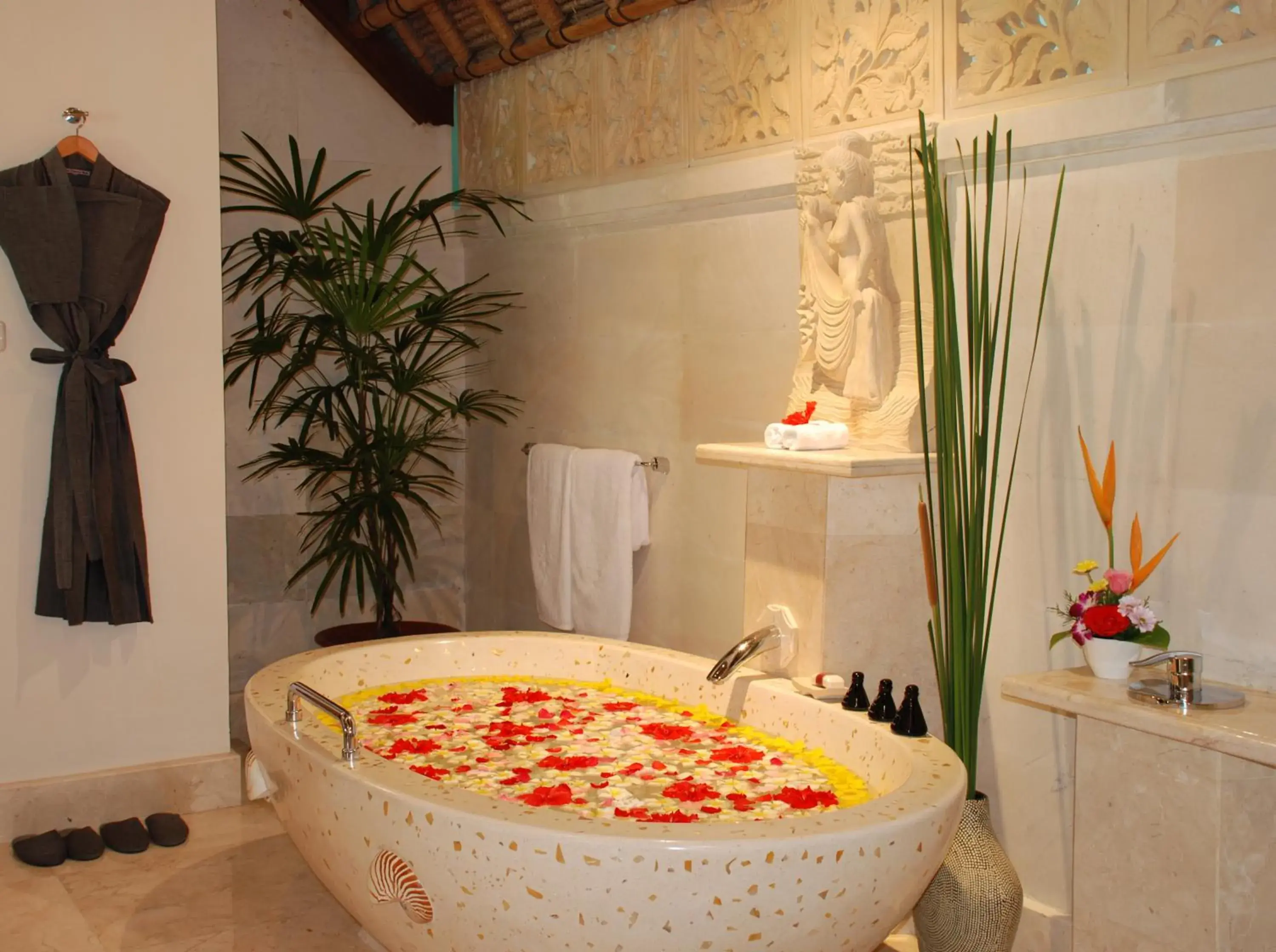 Bathroom in Viceroy Bali