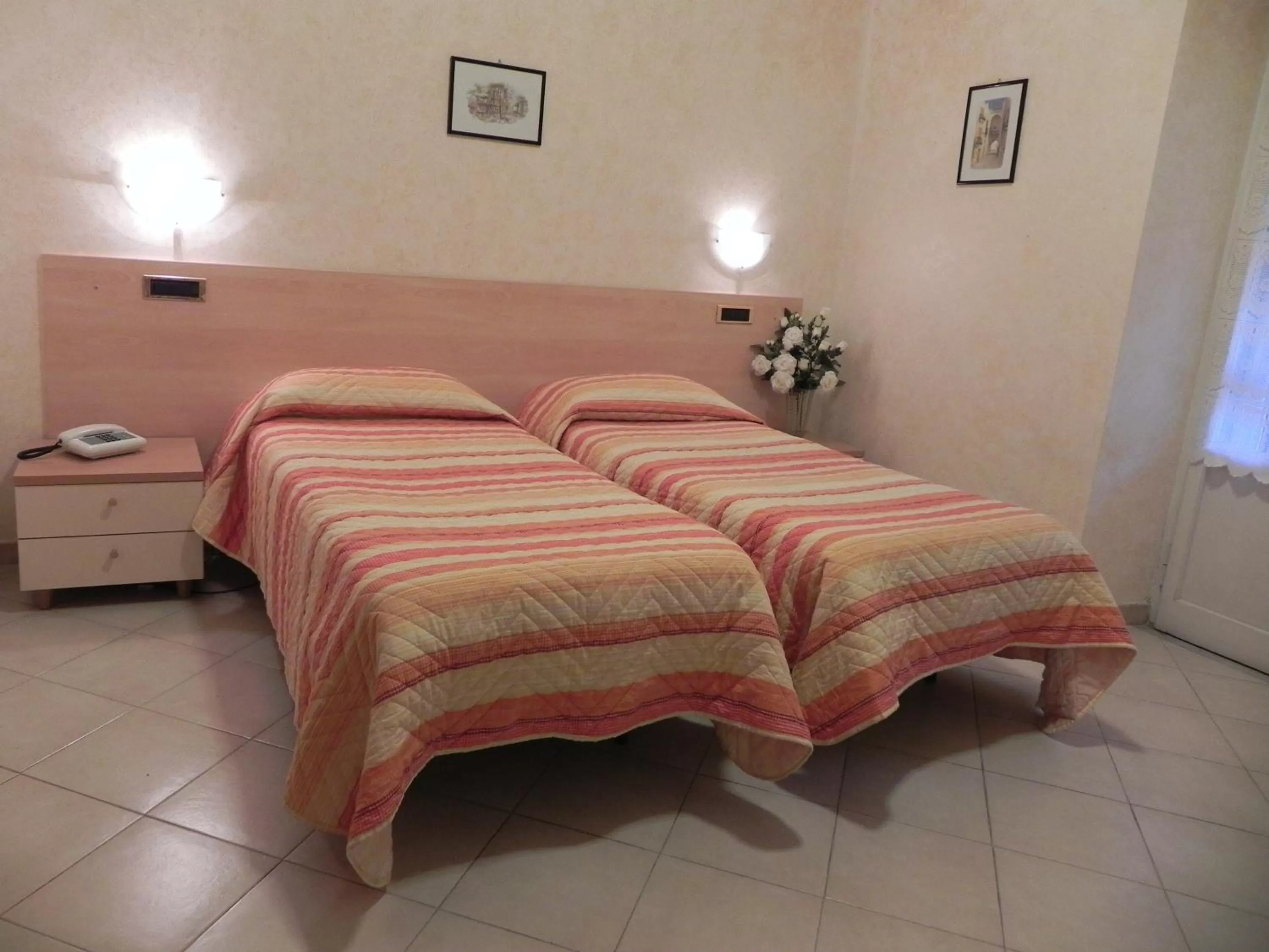 Bed in Hotel Villa Robinia