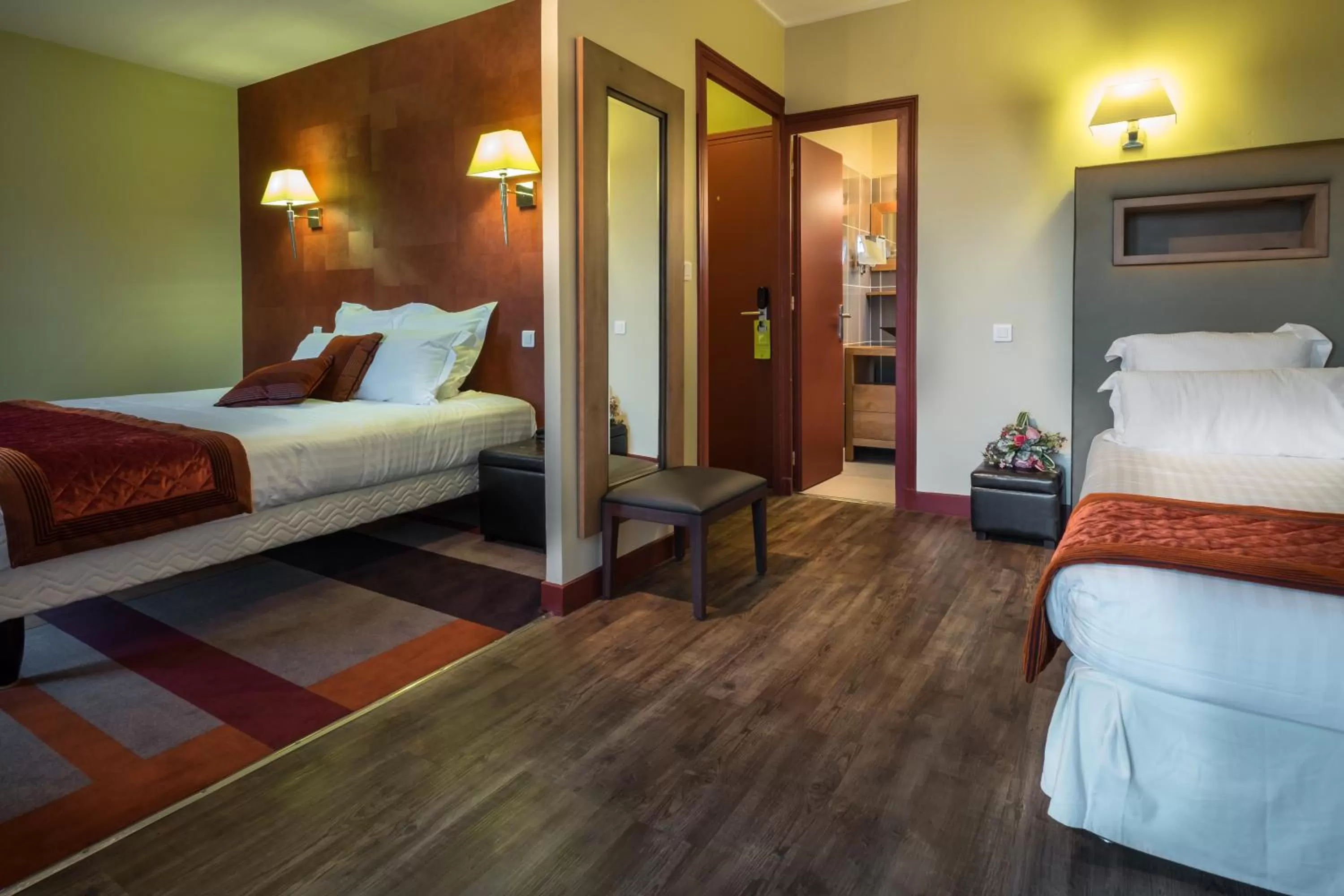 Bedroom, Bed in Hotel Bellevue