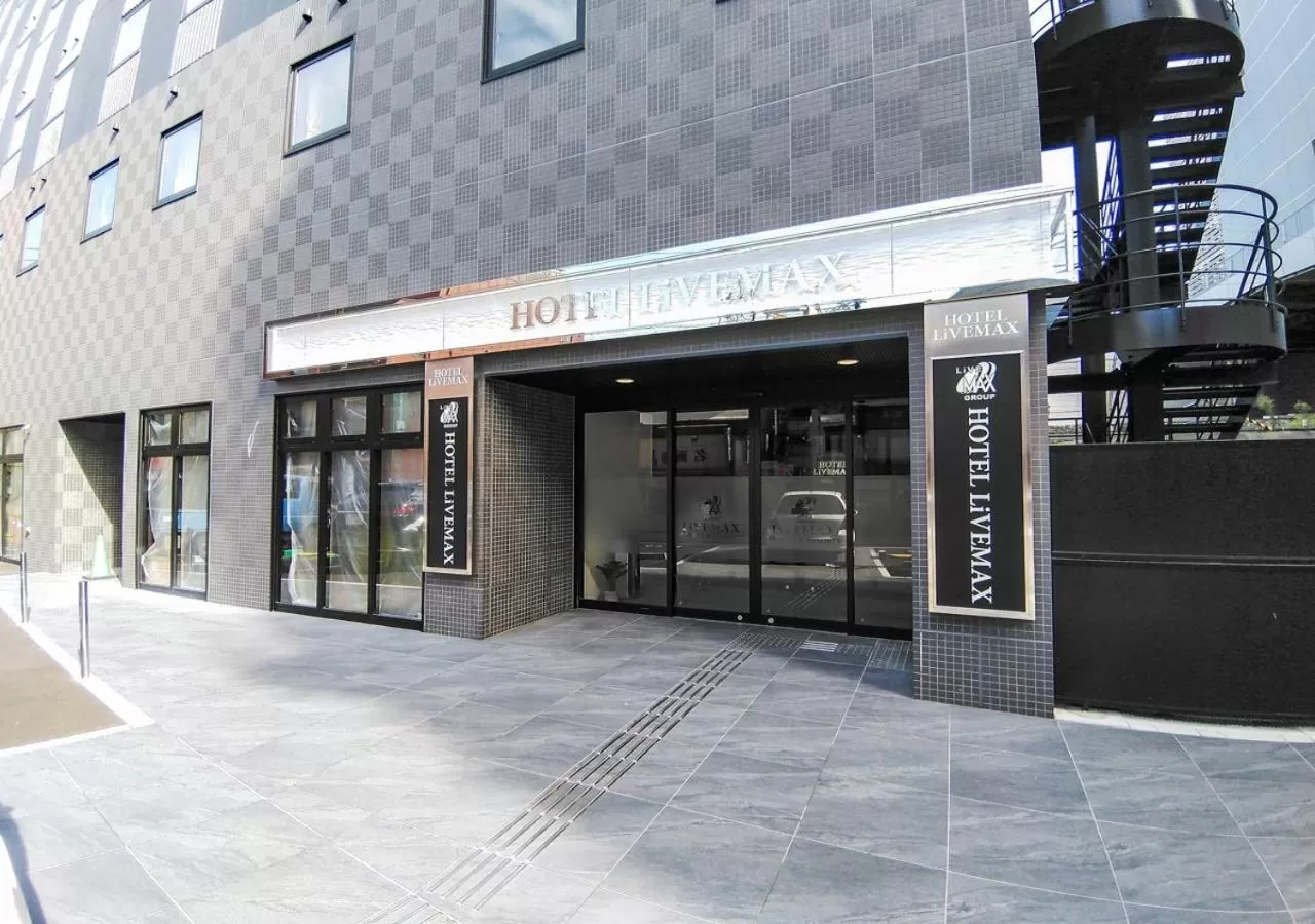 Facade/entrance in HOTEL LiVEMAX Kokura Ekimae
