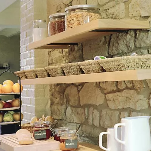 Buffet breakfast in Hotel La Passerelle