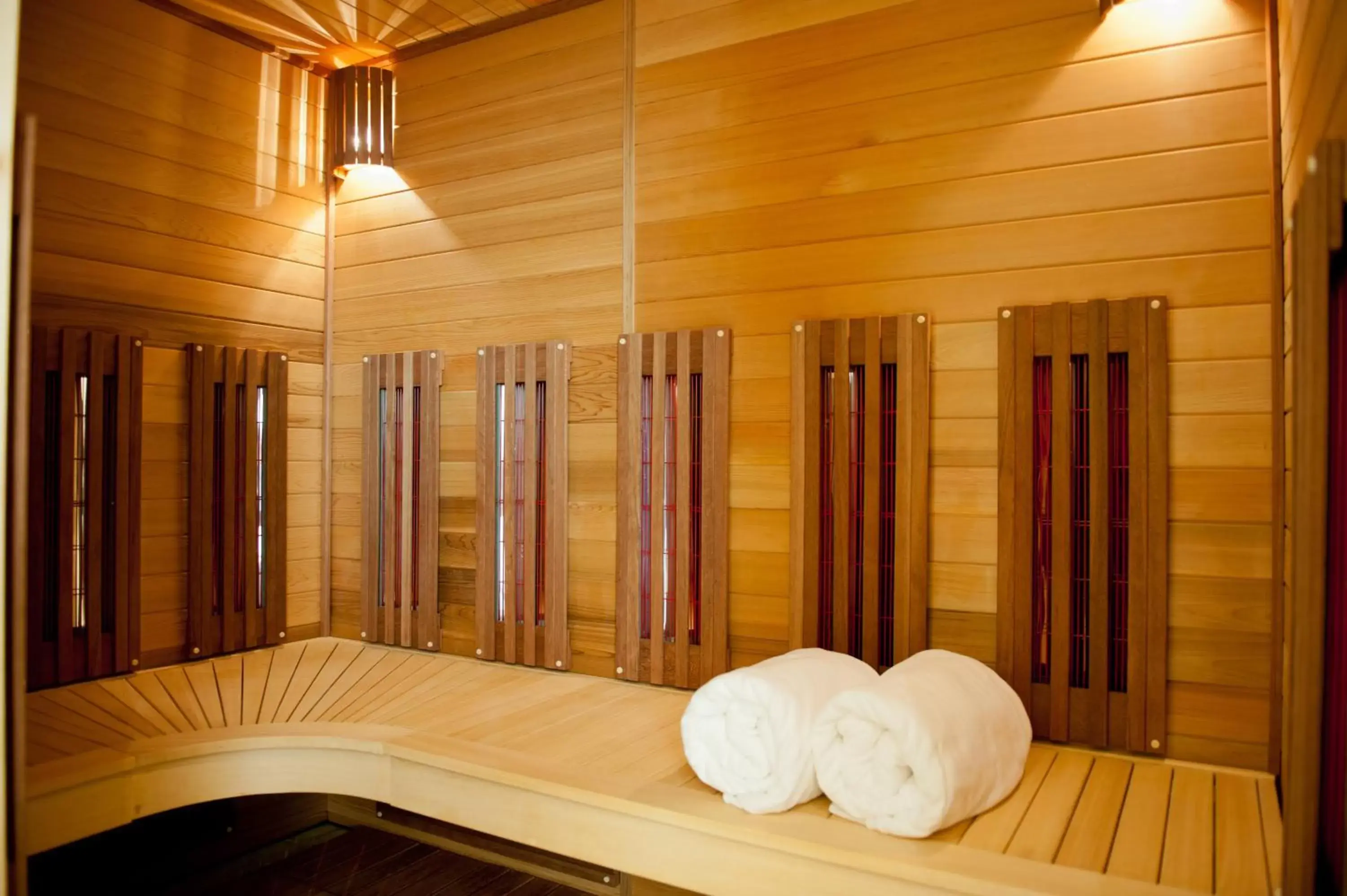Sauna in Domaine De Villers & Spa