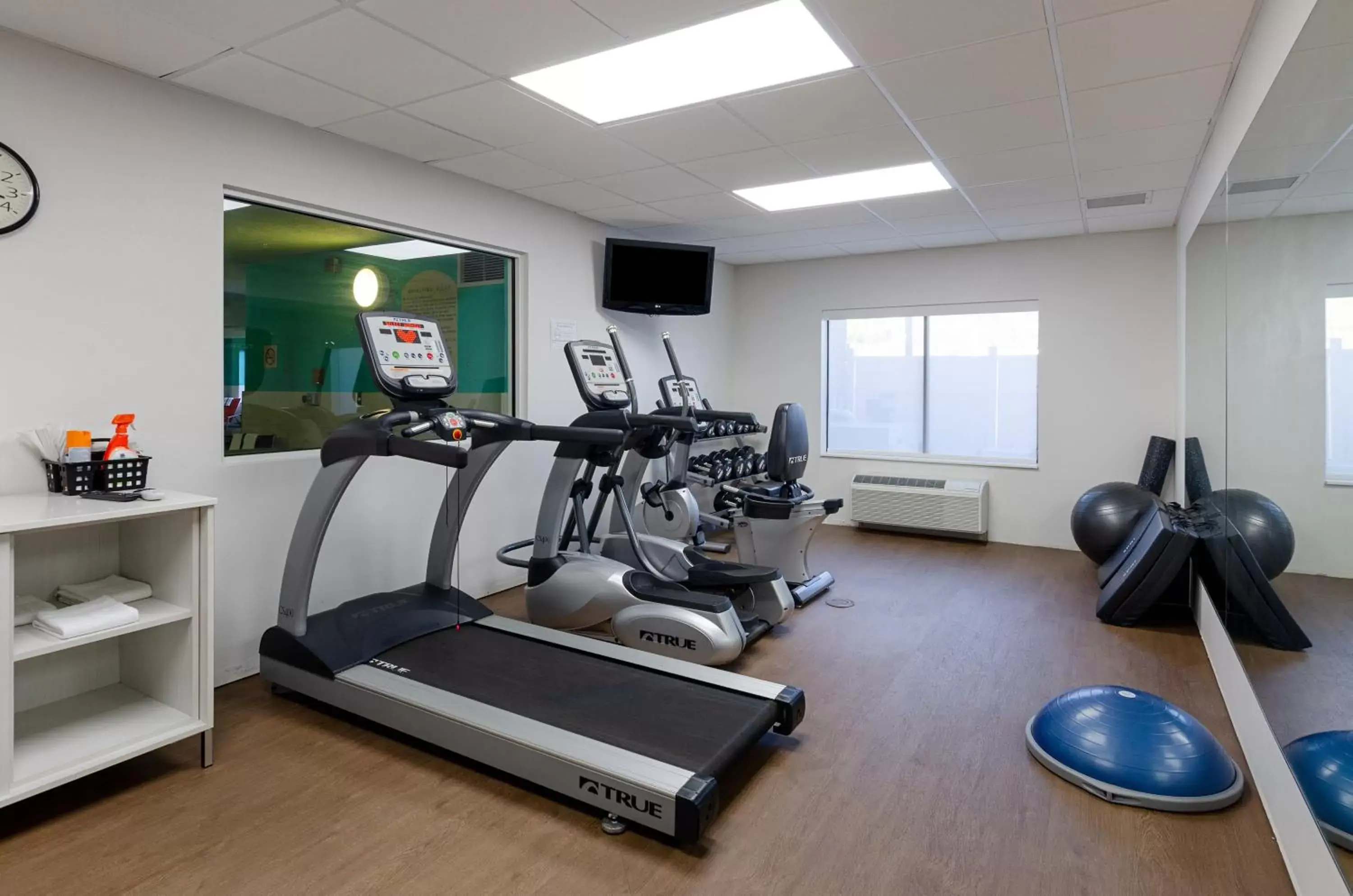 Fitness centre/facilities, Fitness Center/Facilities in Holiday Inn Express Hotel & Suites Weston, an IHG Hotel