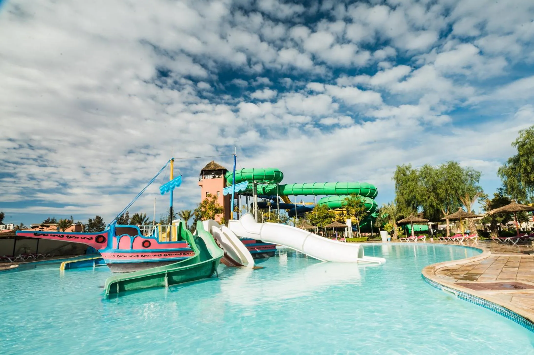 Aqua park in Pickalbatros Aqua Fun Club All Inclusive