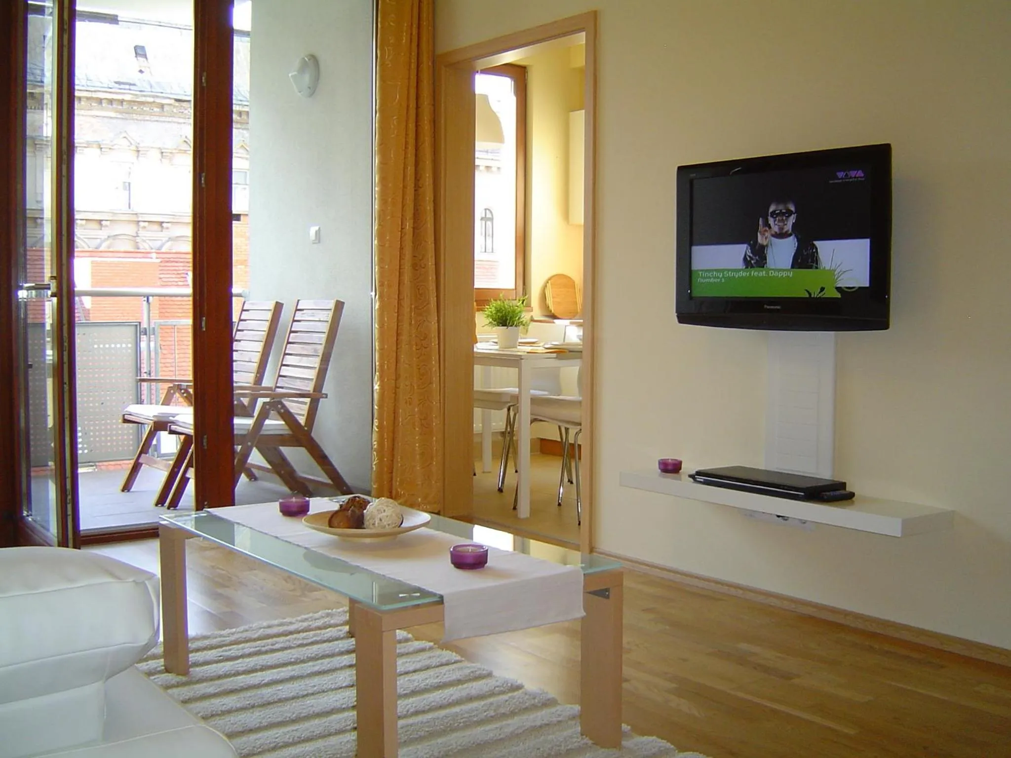 Living room in Trendy Deluxe Apartments