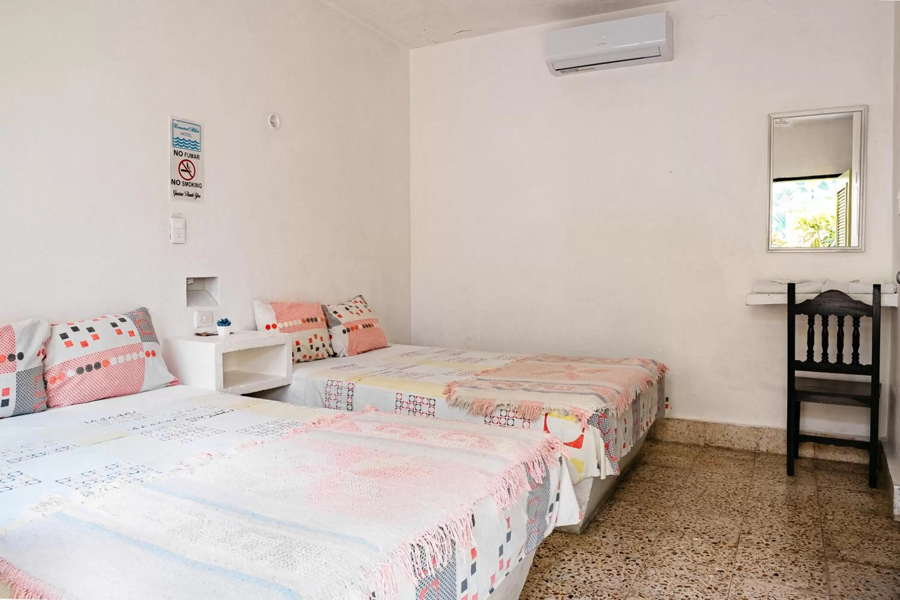 Bed in Hotel Posada Edem