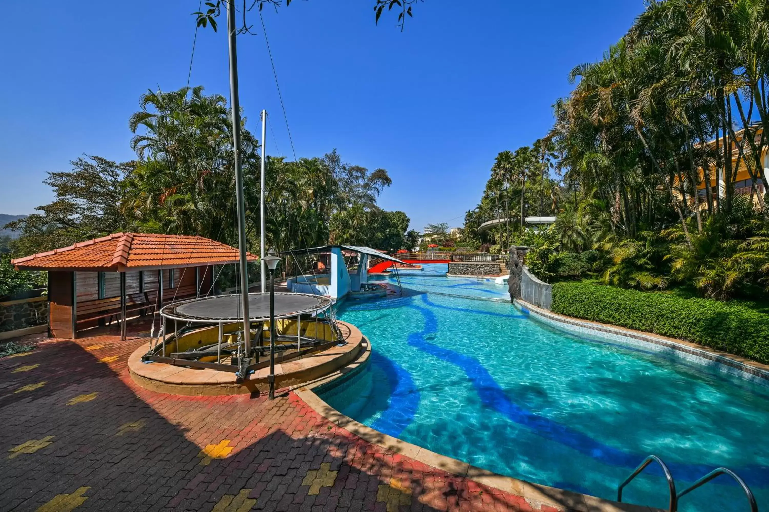 Aqua park, Swimming Pool in Fariyas Resort Lonavala