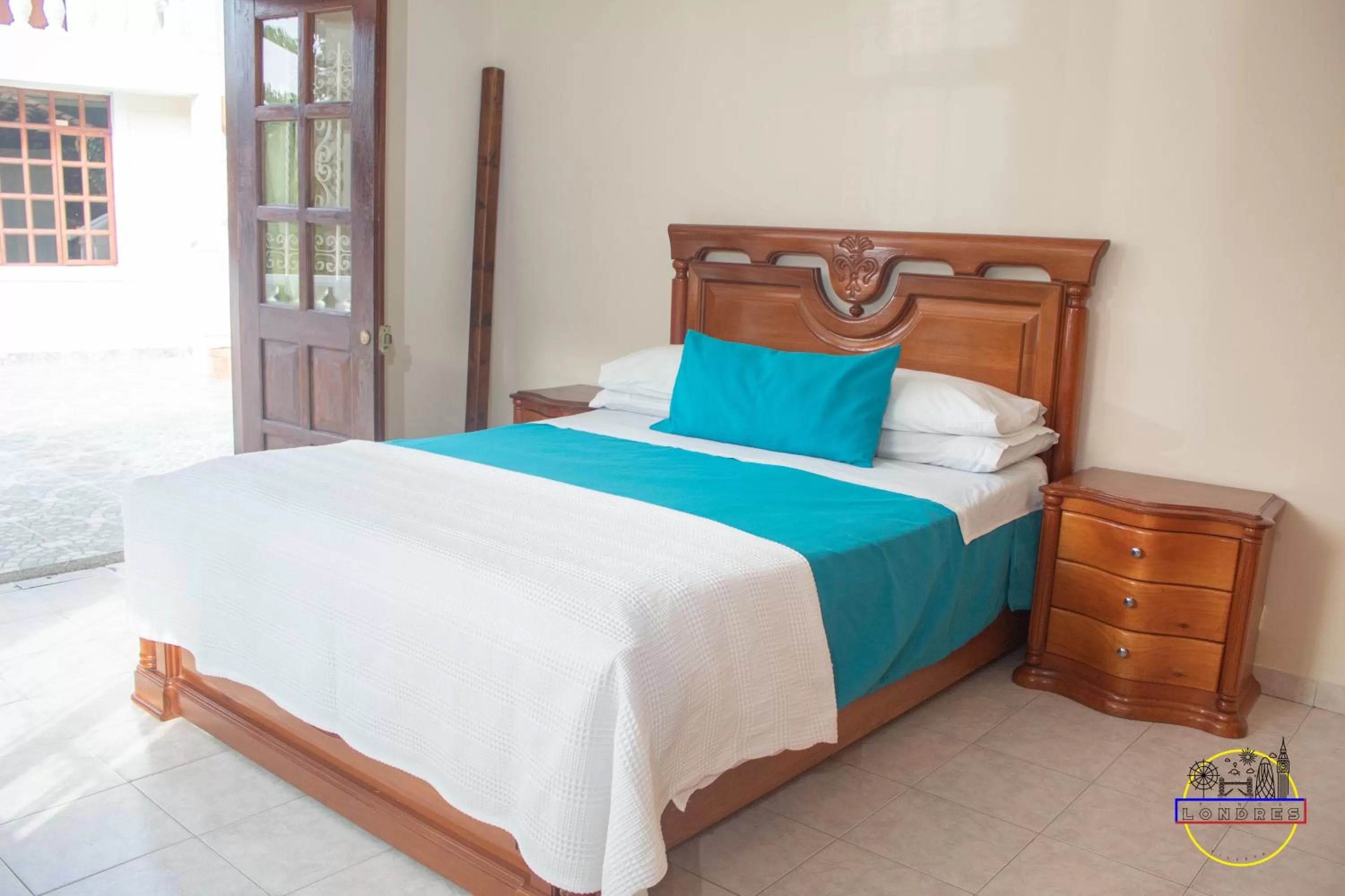 Bed in Hotel Finca Londres