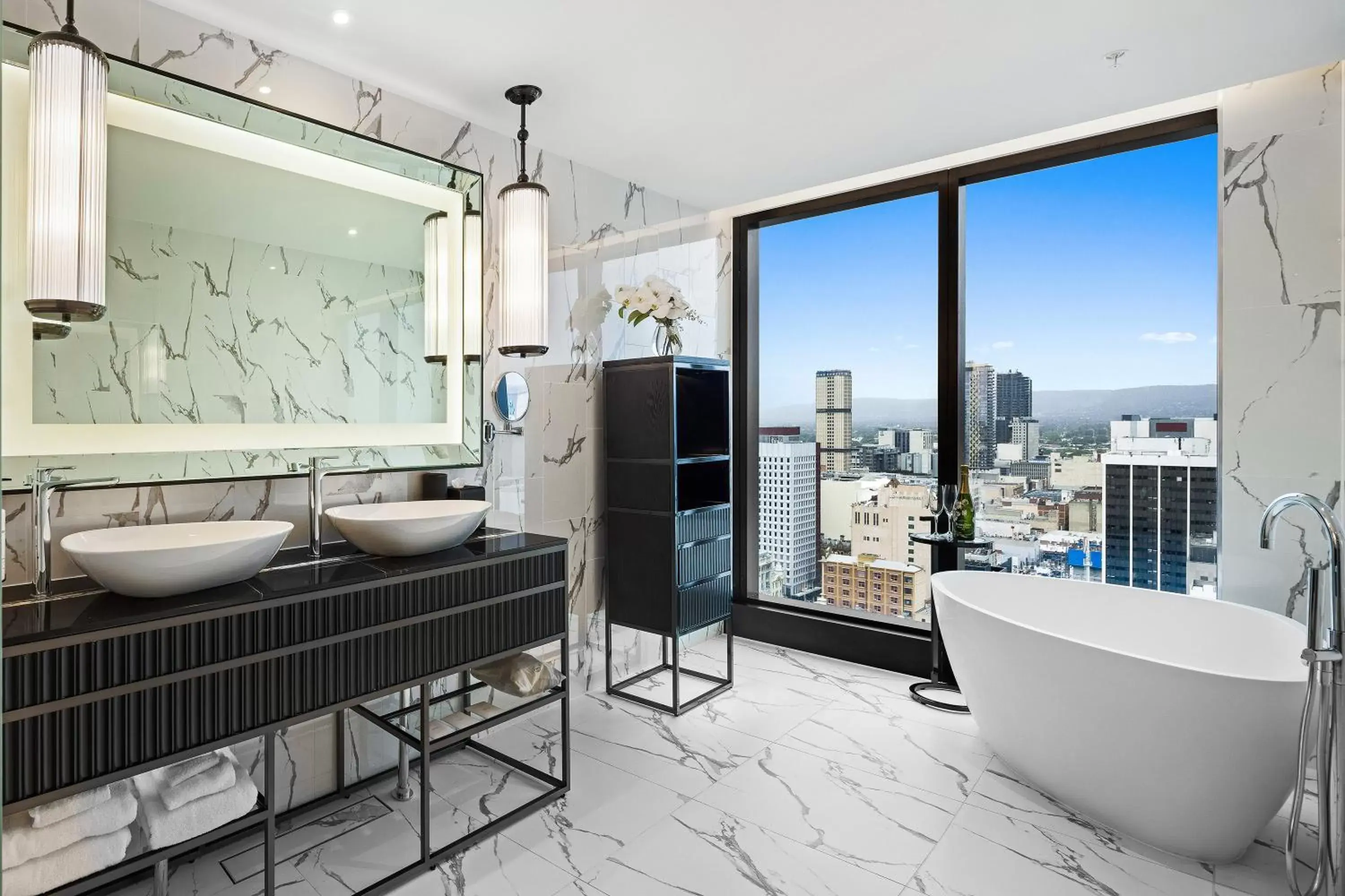 Bathroom in Sofitel Adelaide