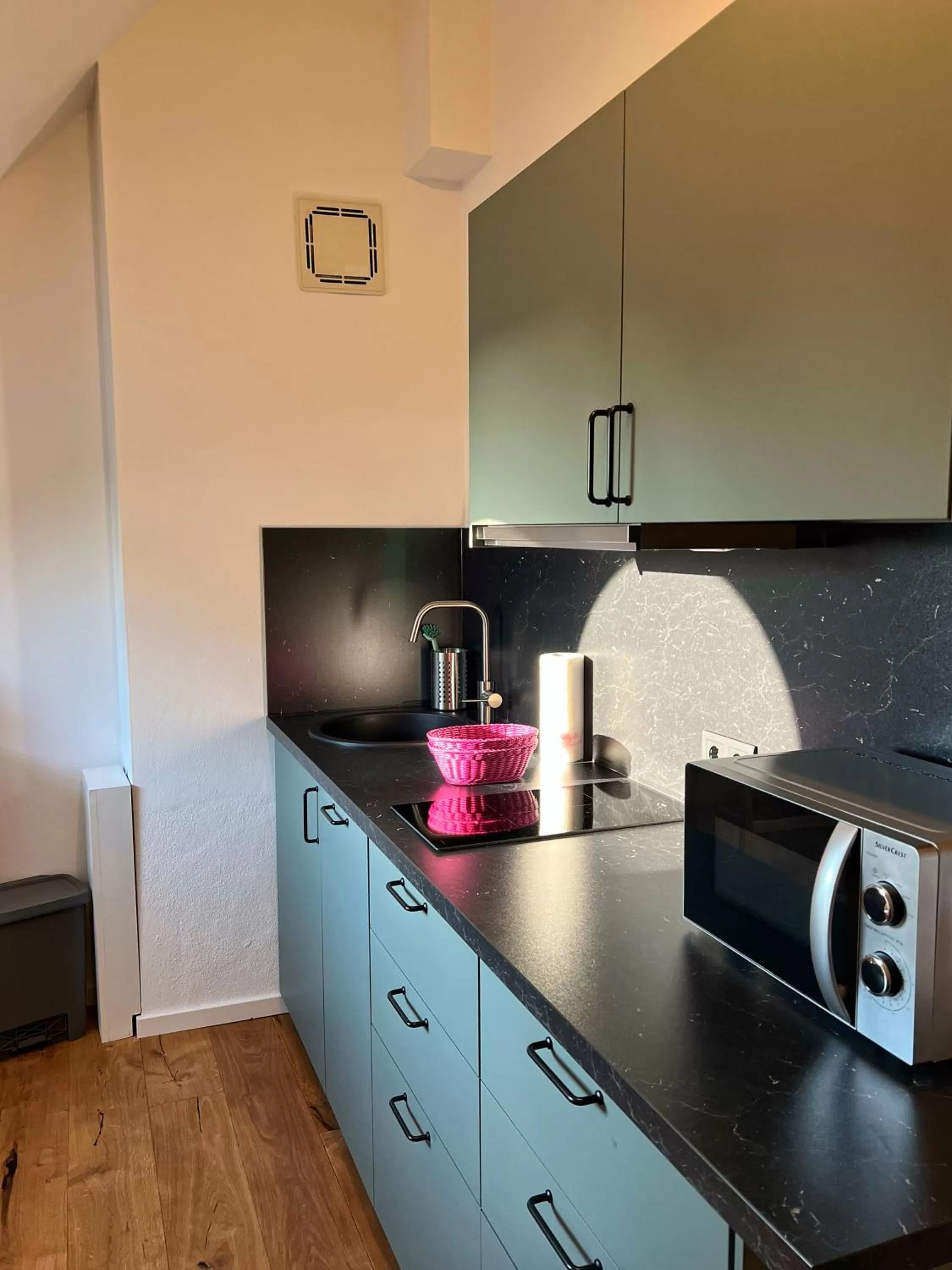 Kitchen or kitchenette in Hotel Prinz