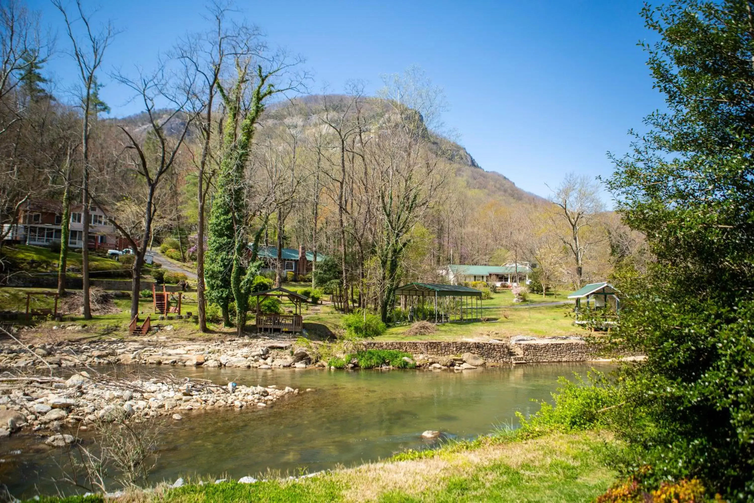 Landmark view in The Chimney Rock Inn & Cottages