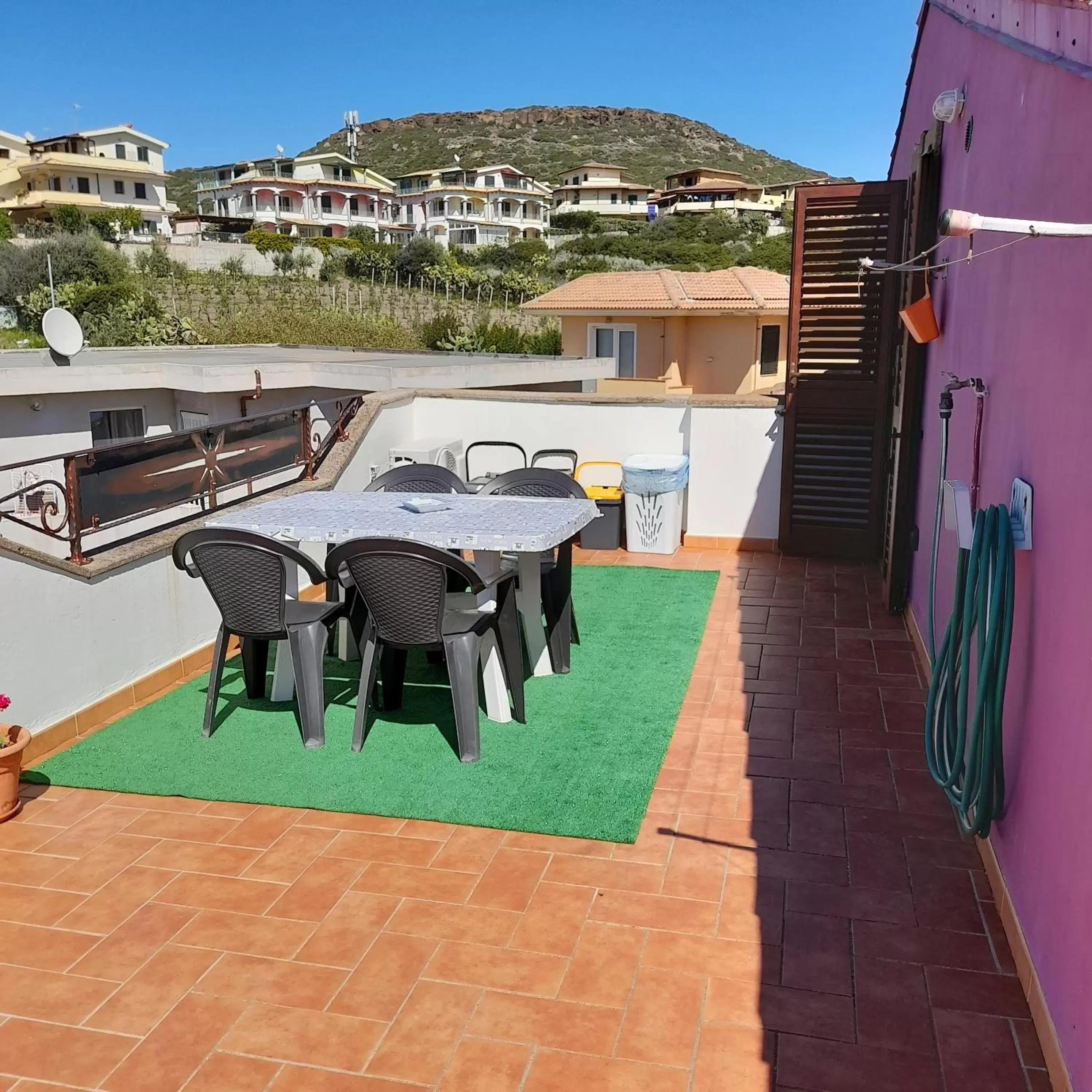 Balcony/Terrace in La Fortezza casa vacanze & appartament