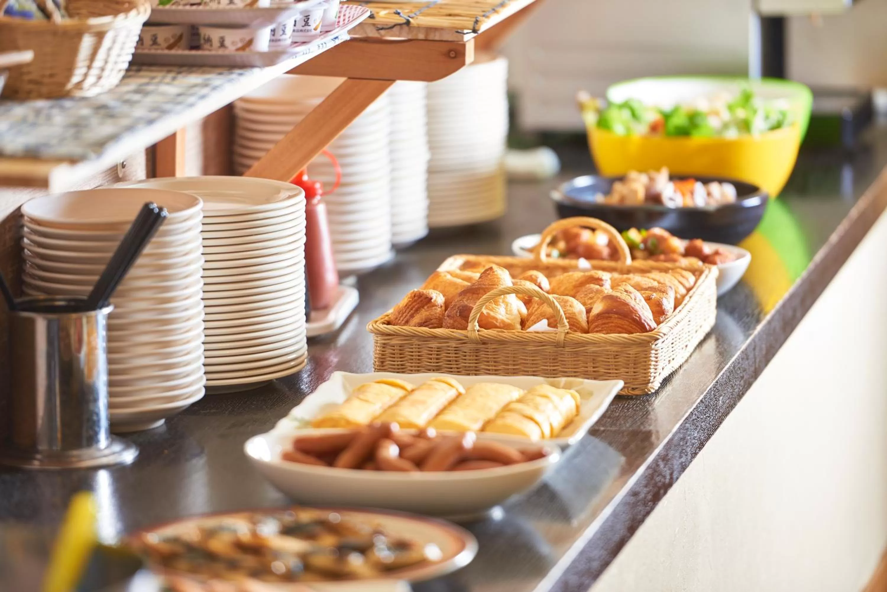 Buffet breakfast in Hotel Select Inn Nishinasuno