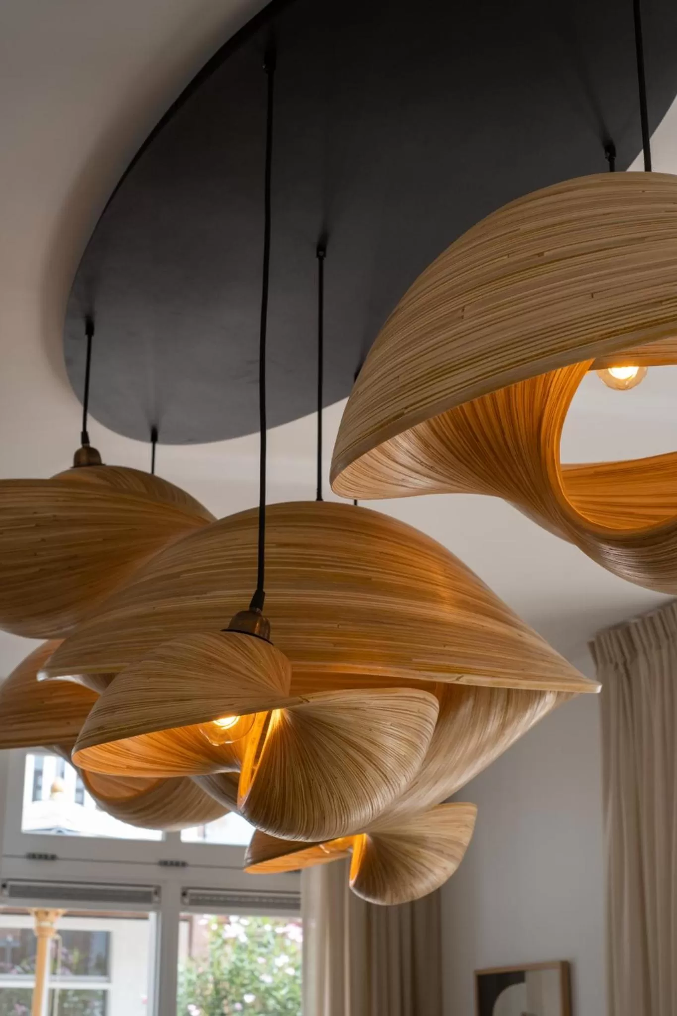 Decorative detail in Hotel Paradis Zandvoort