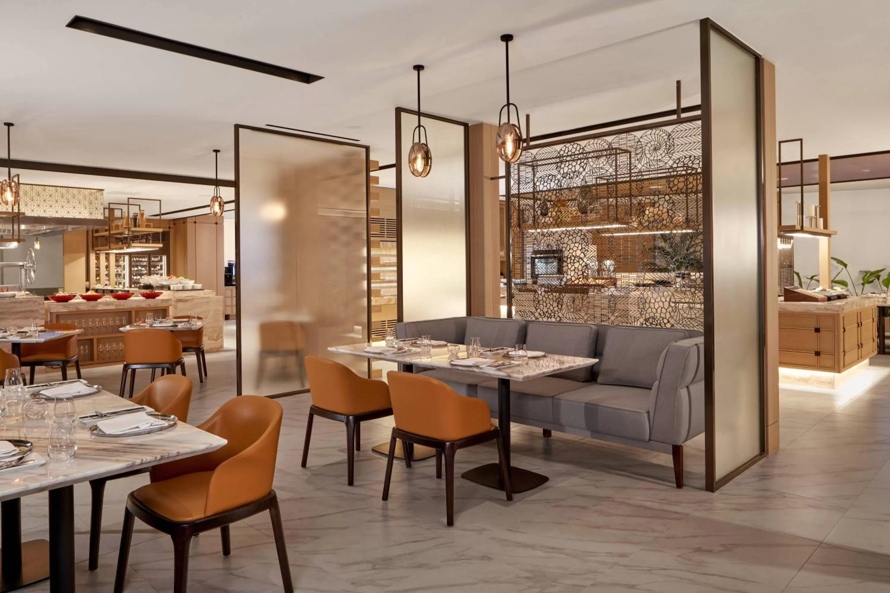 Kitchen or kitchenette in Daegu Marriott Hotel