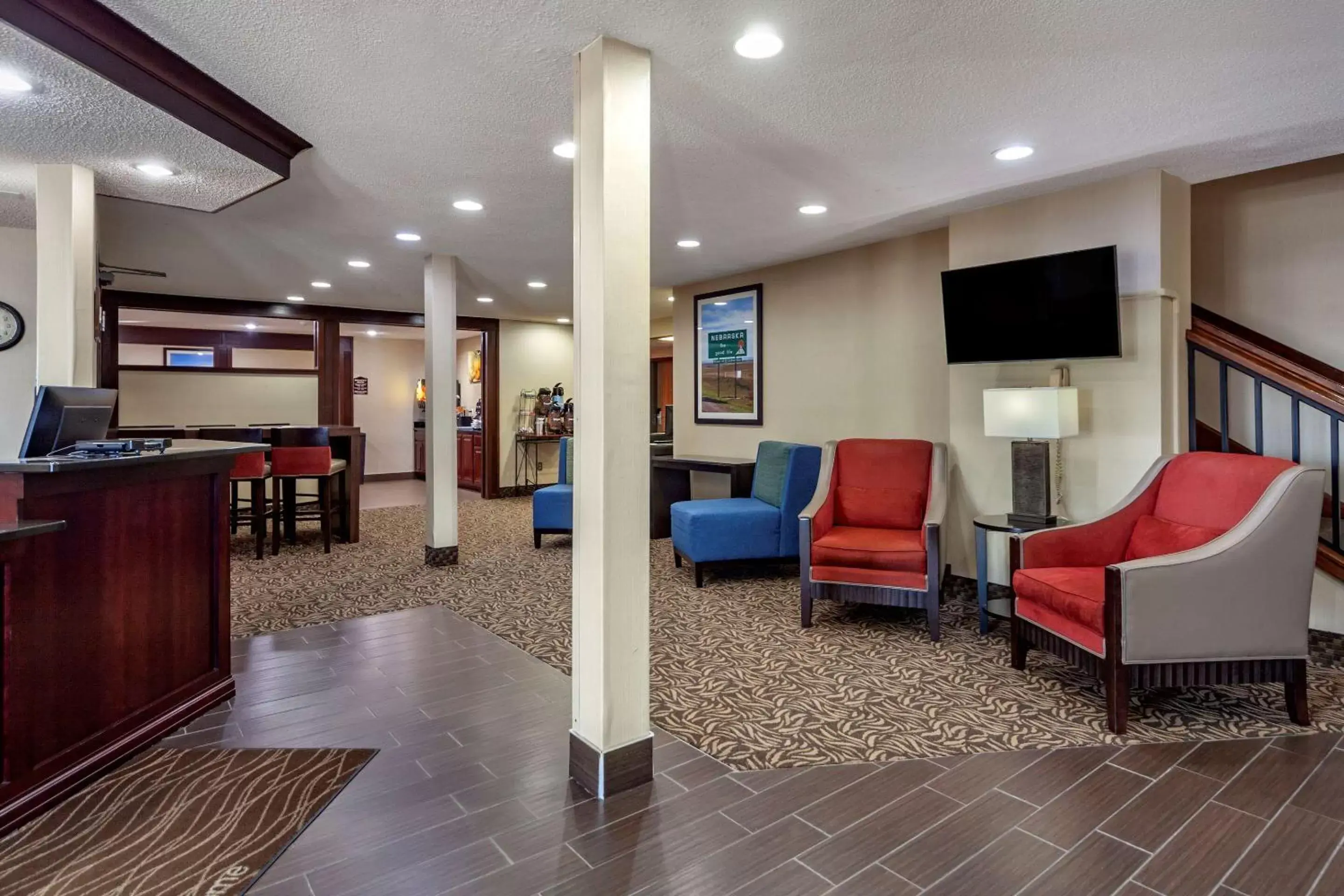 Lobby or reception, Seating Area in Comfort Inn Grand Island North