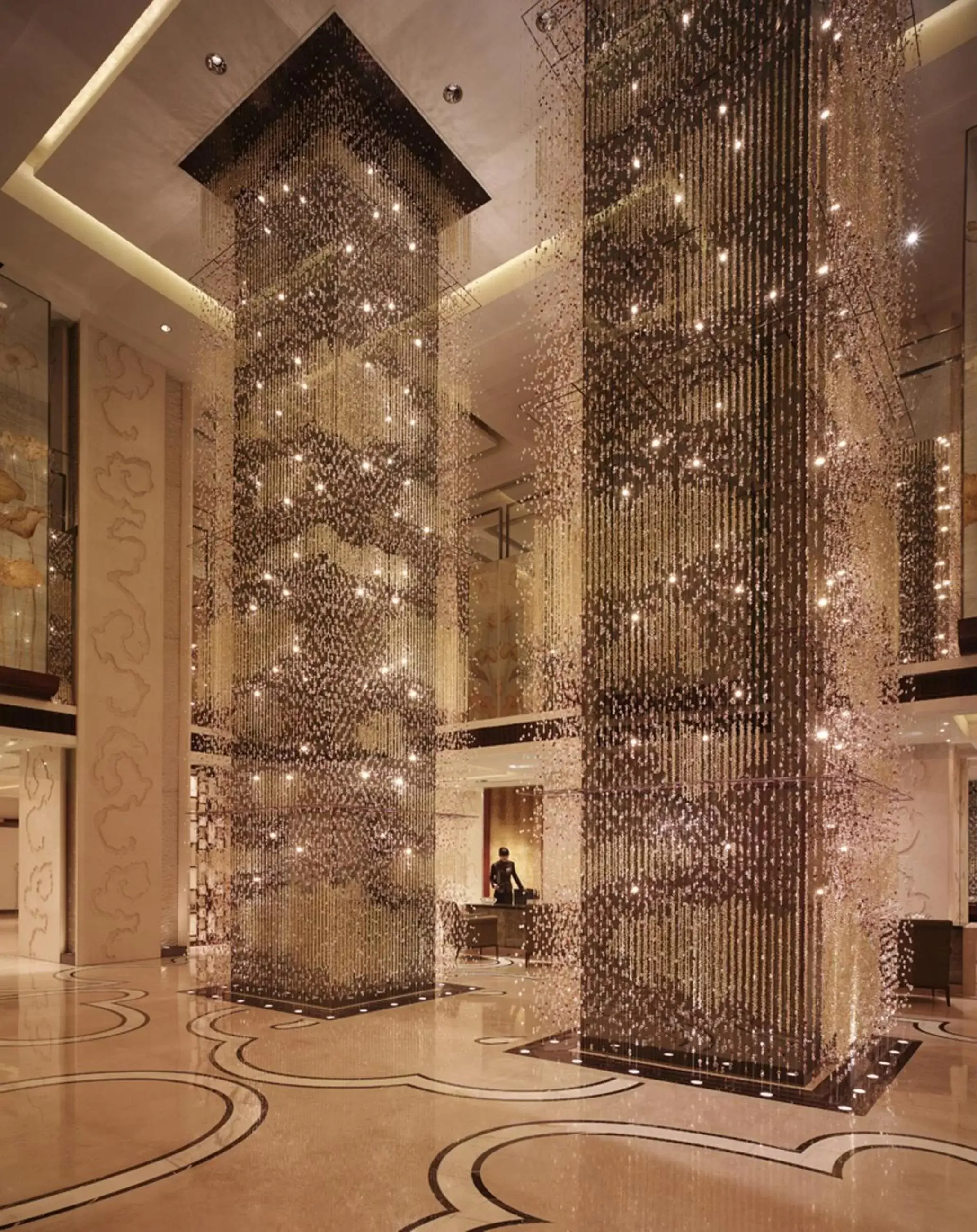 Lobby or reception in Shangri-La Beijing