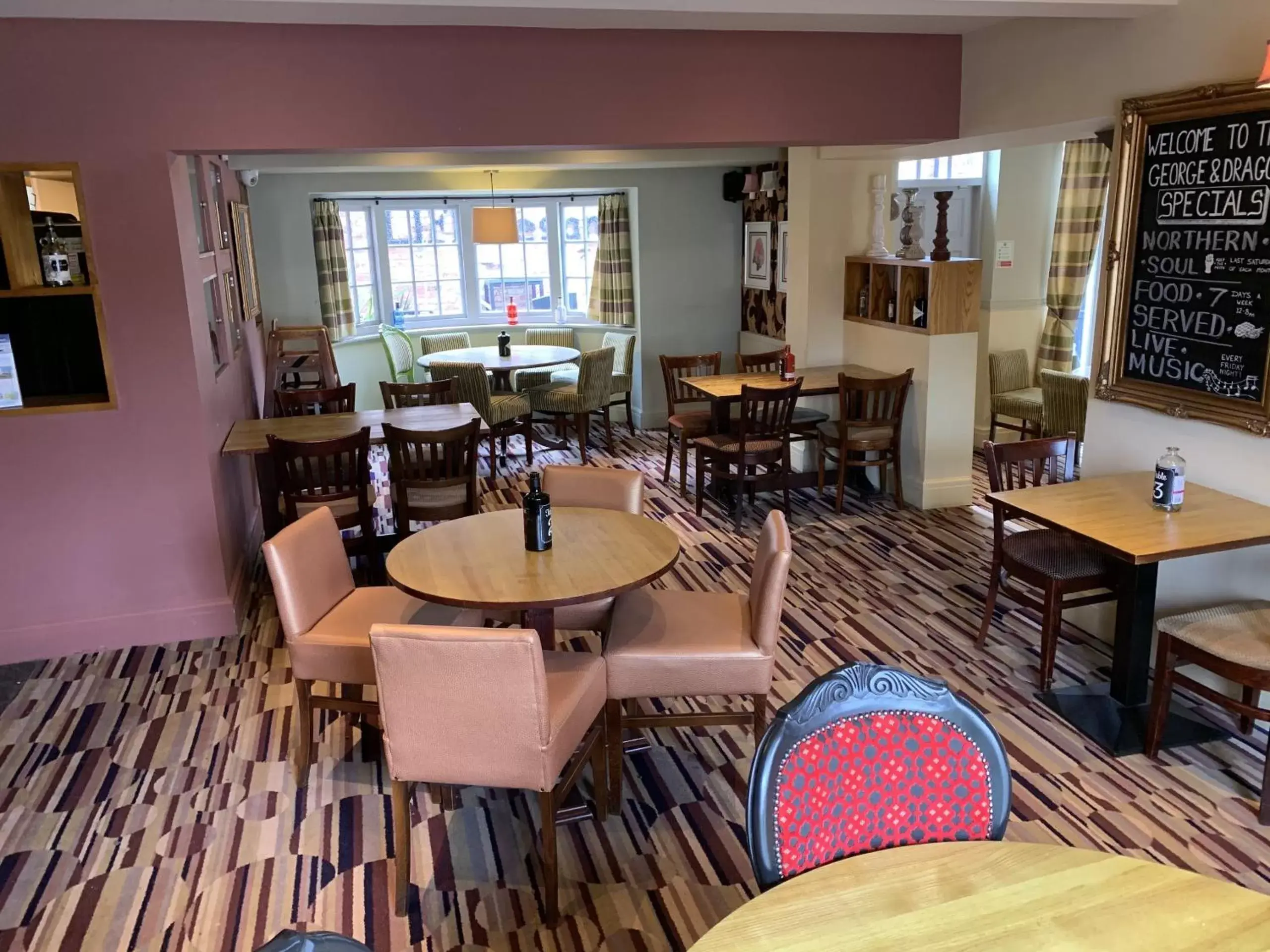 Dining area, Restaurant/Places to Eat in George and Dragon