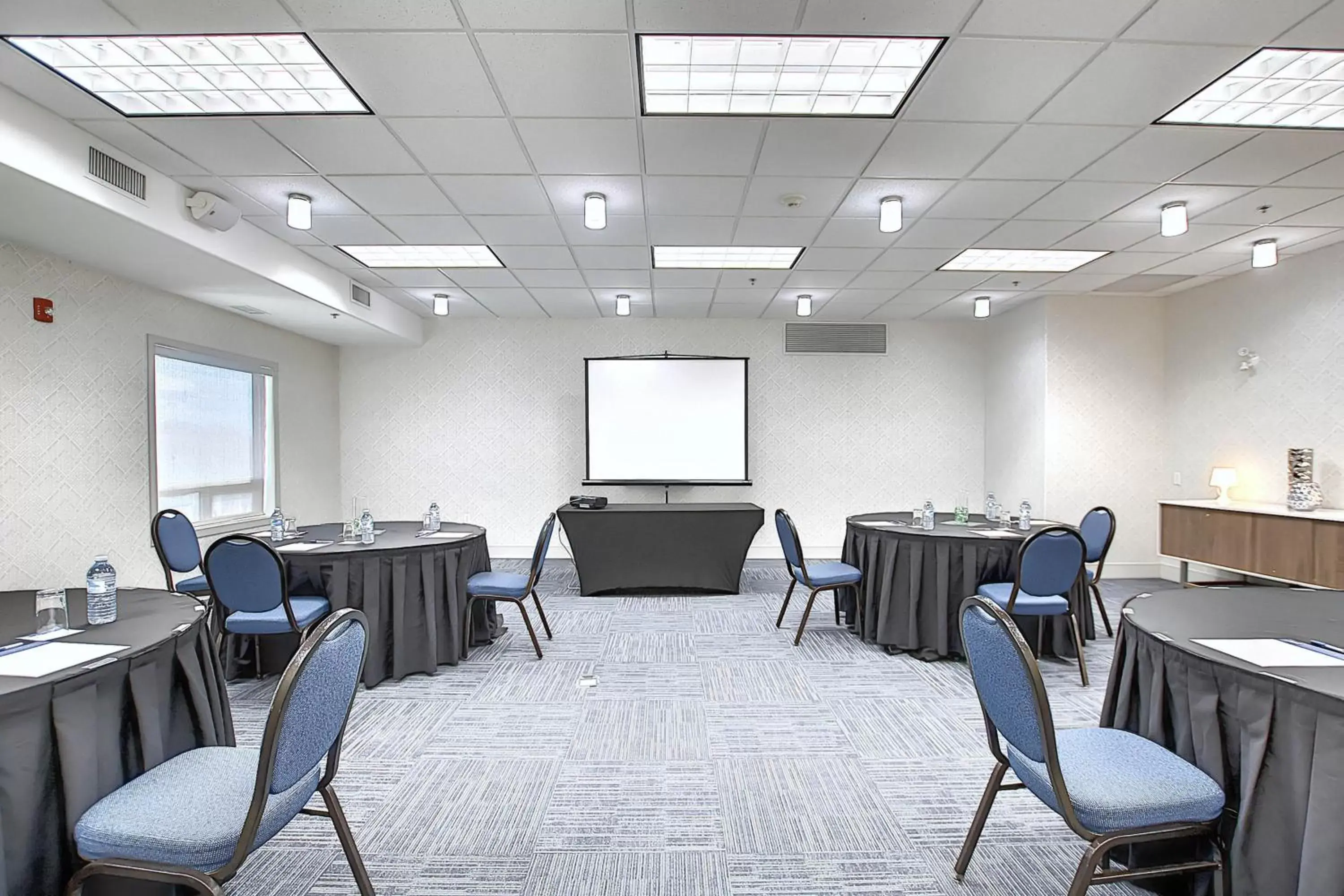 Meeting/conference room in Holiday Inn Express Airport Calgary, an IHG Hotel