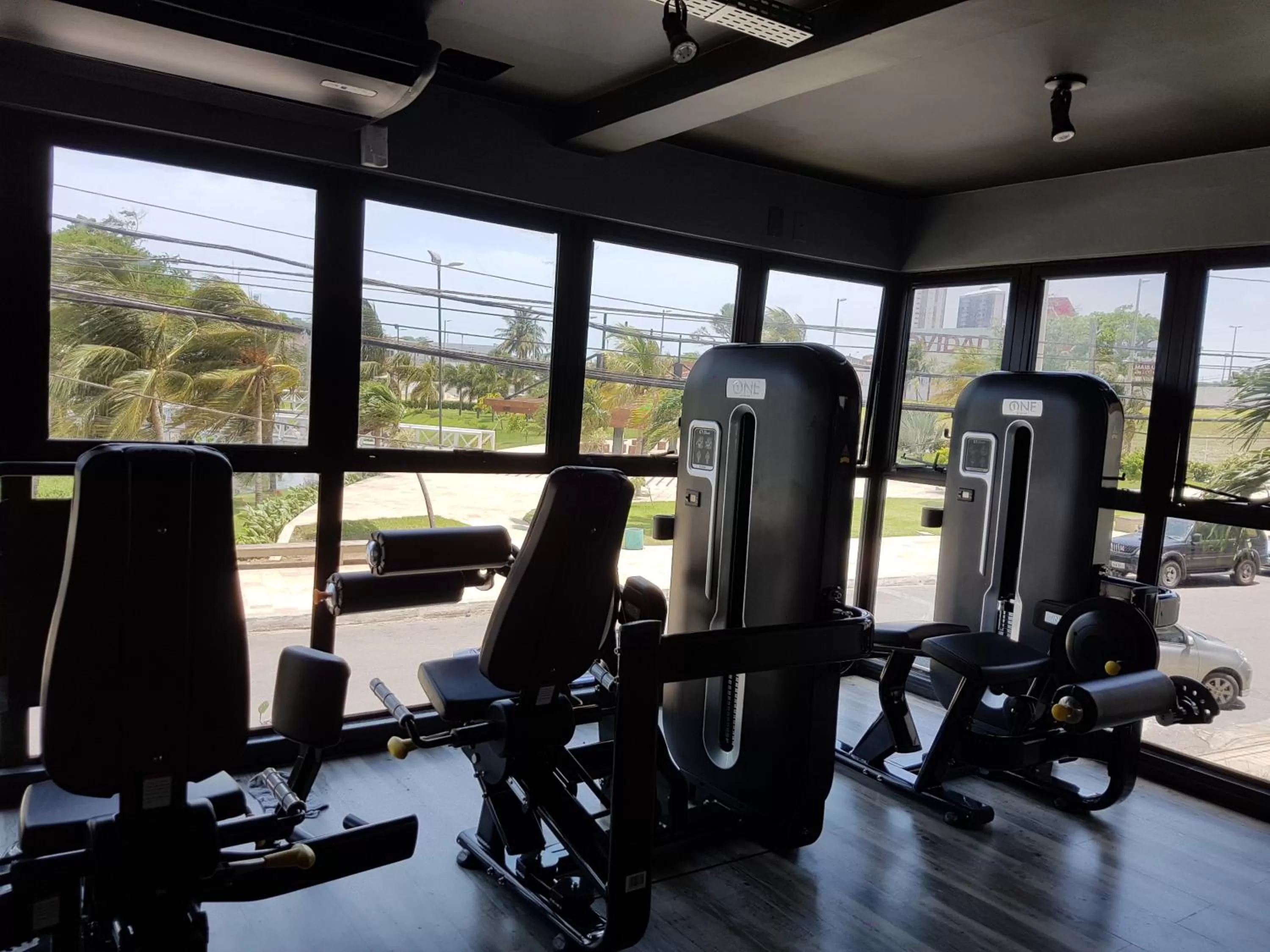 Fitness centre/facilities in Iracema Residence Hotel Flat