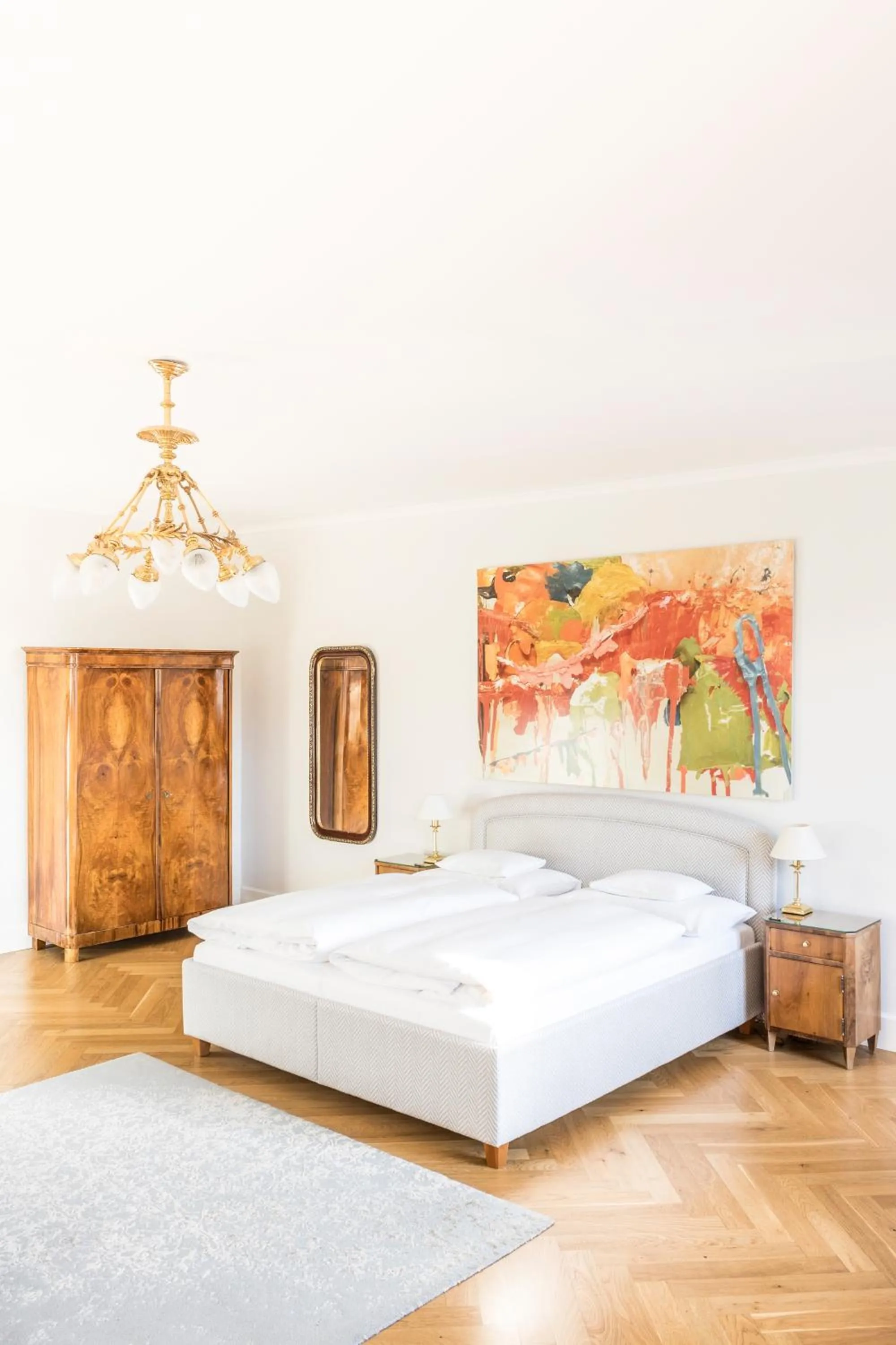 Bed in Schlossberghotel