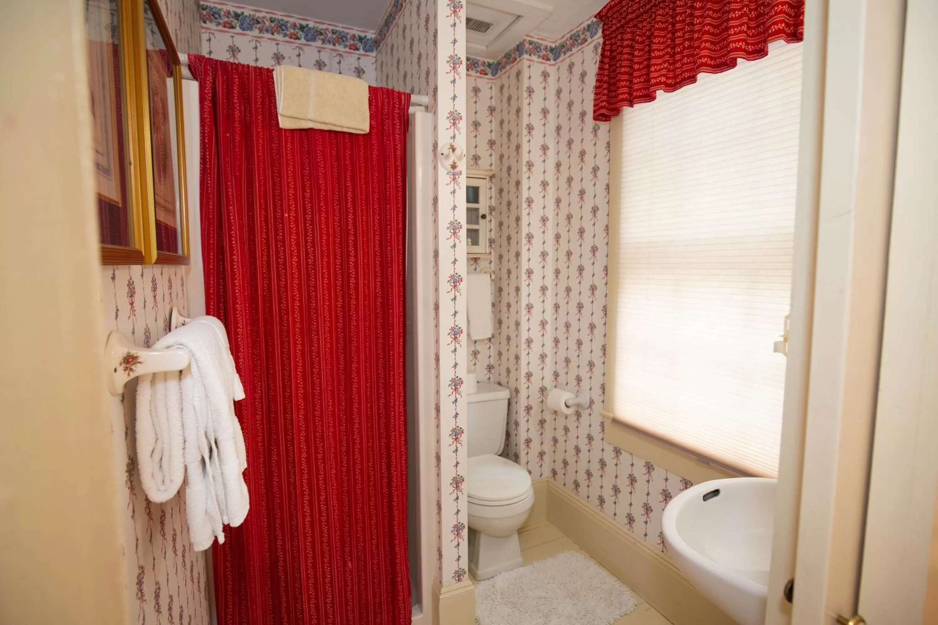 Bathroom in Clark Currier Inn