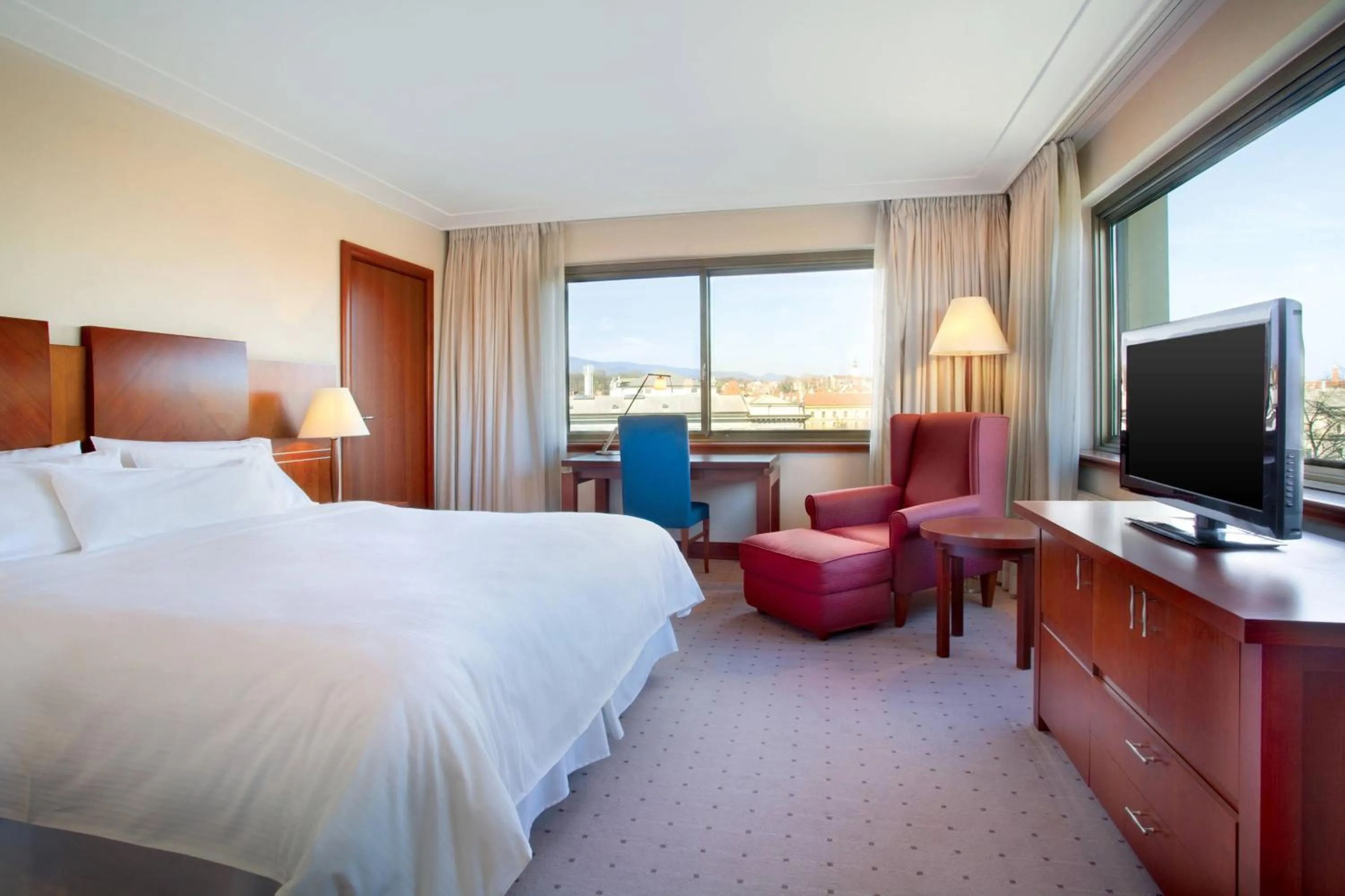 Photo of the whole room, Bed in The Westin Zagreb