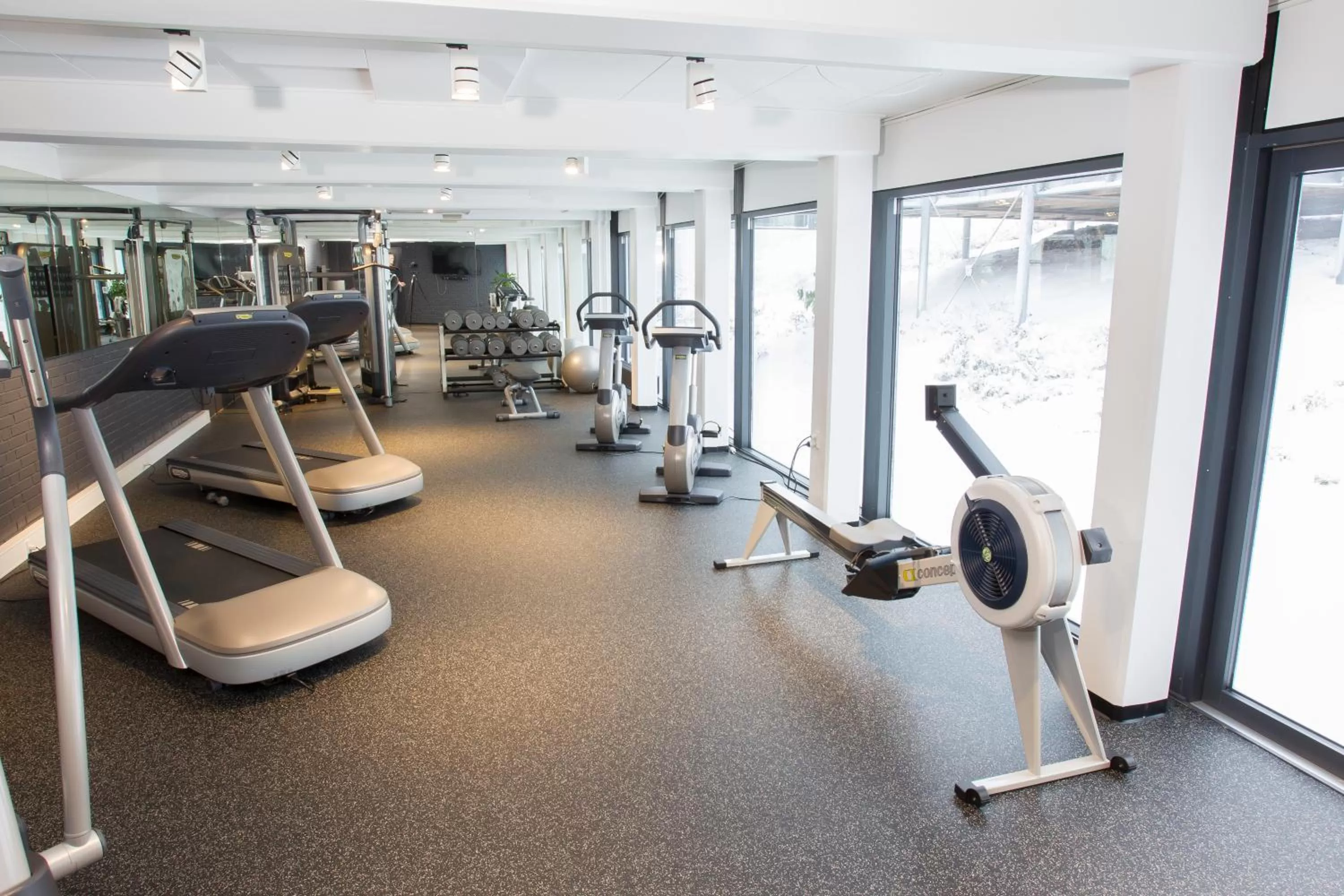 Fitness centre/facilities in Comwell Roskilde