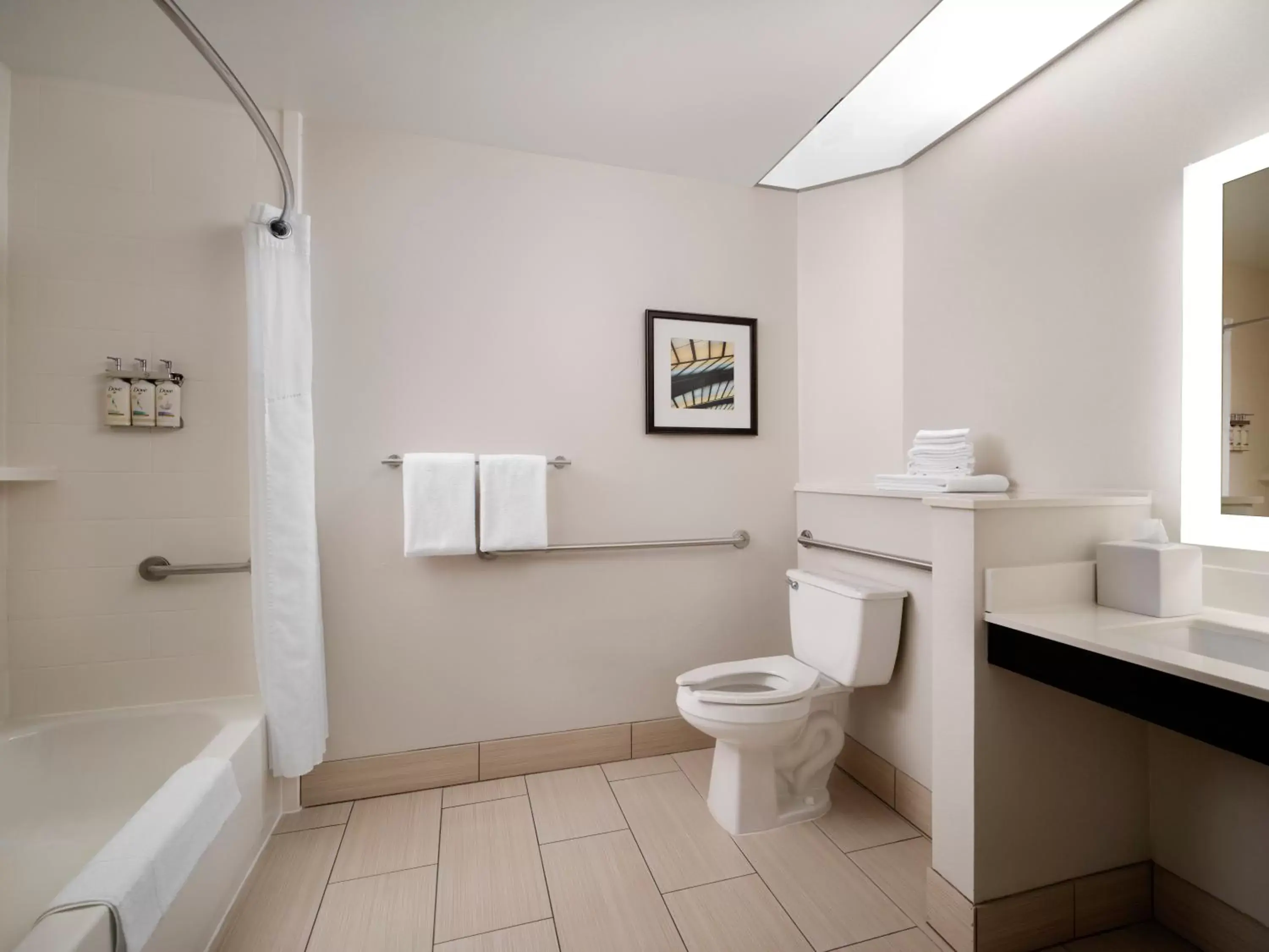 Bathroom in Holiday Inn Express and Suites New Orleans Airport, an IHG Hotel