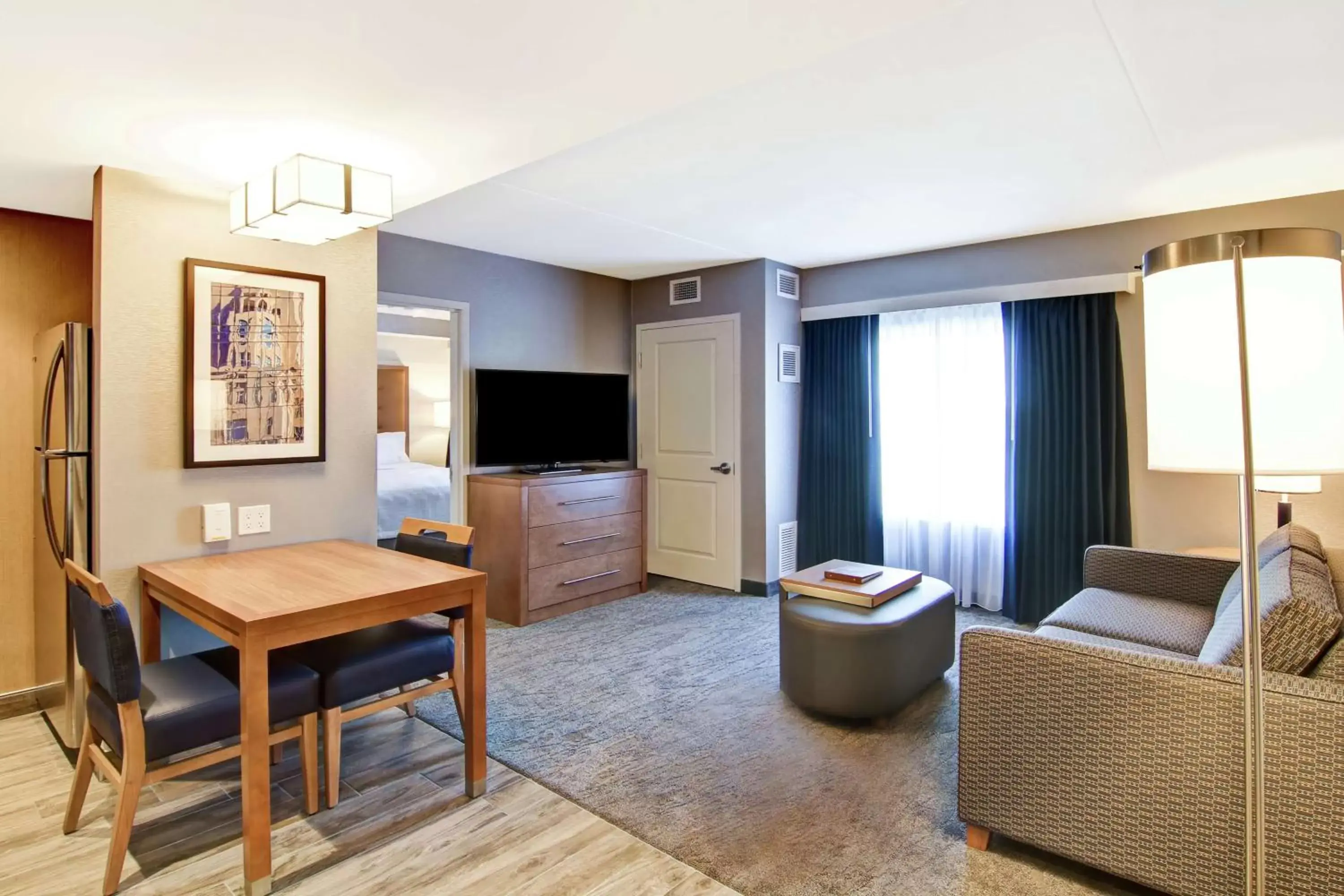 Bedroom, Seating Area in Homewood Suites By Hilton Ottawa Kanata