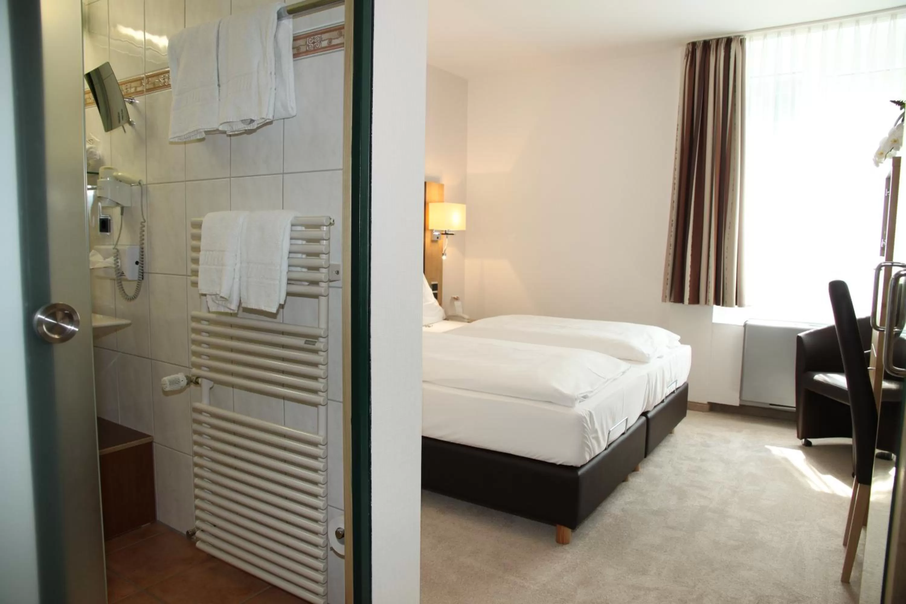 Decorative detail, Bed in Ringhotel Gasthof Hasen