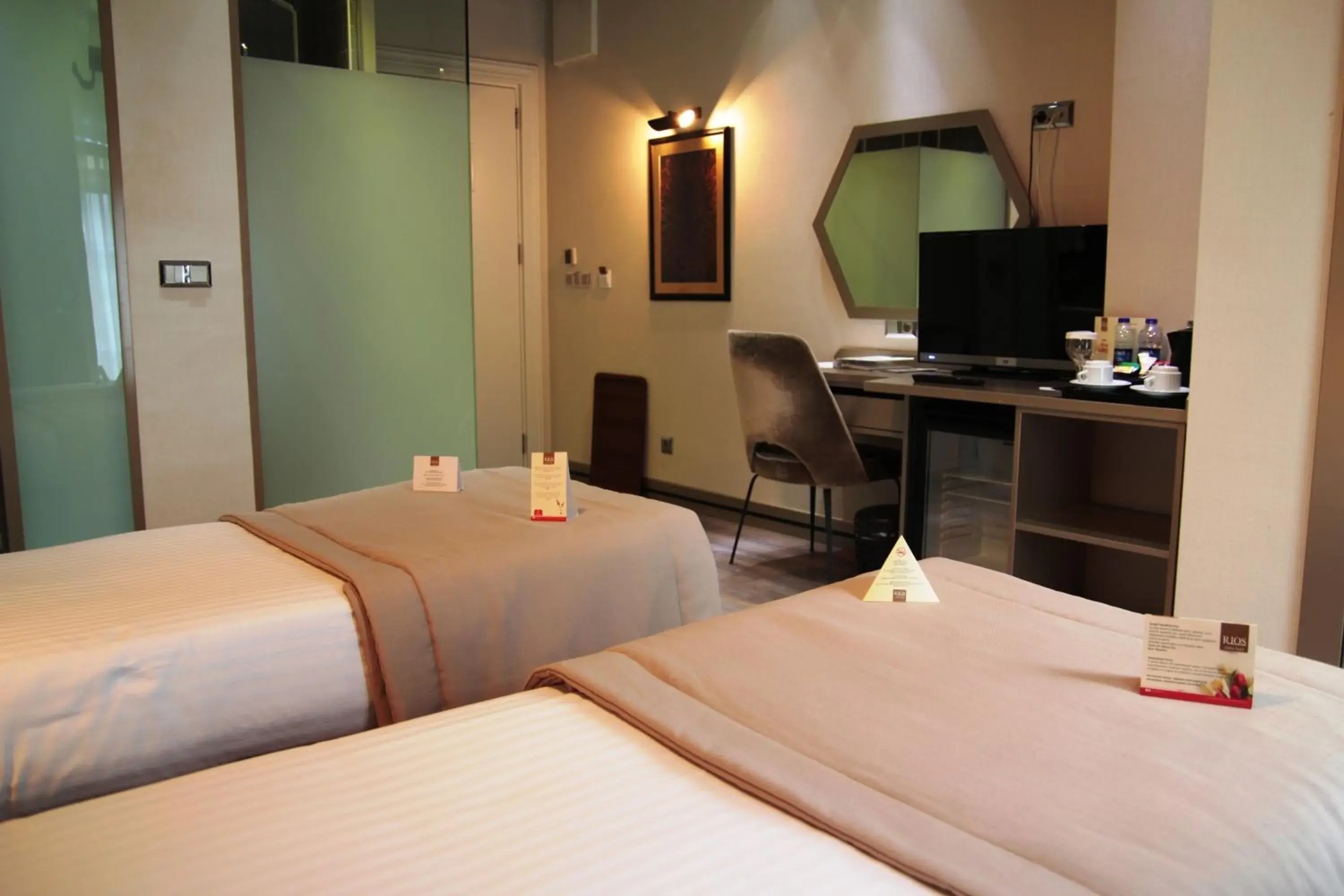 Bed in Rios Edition Hotel