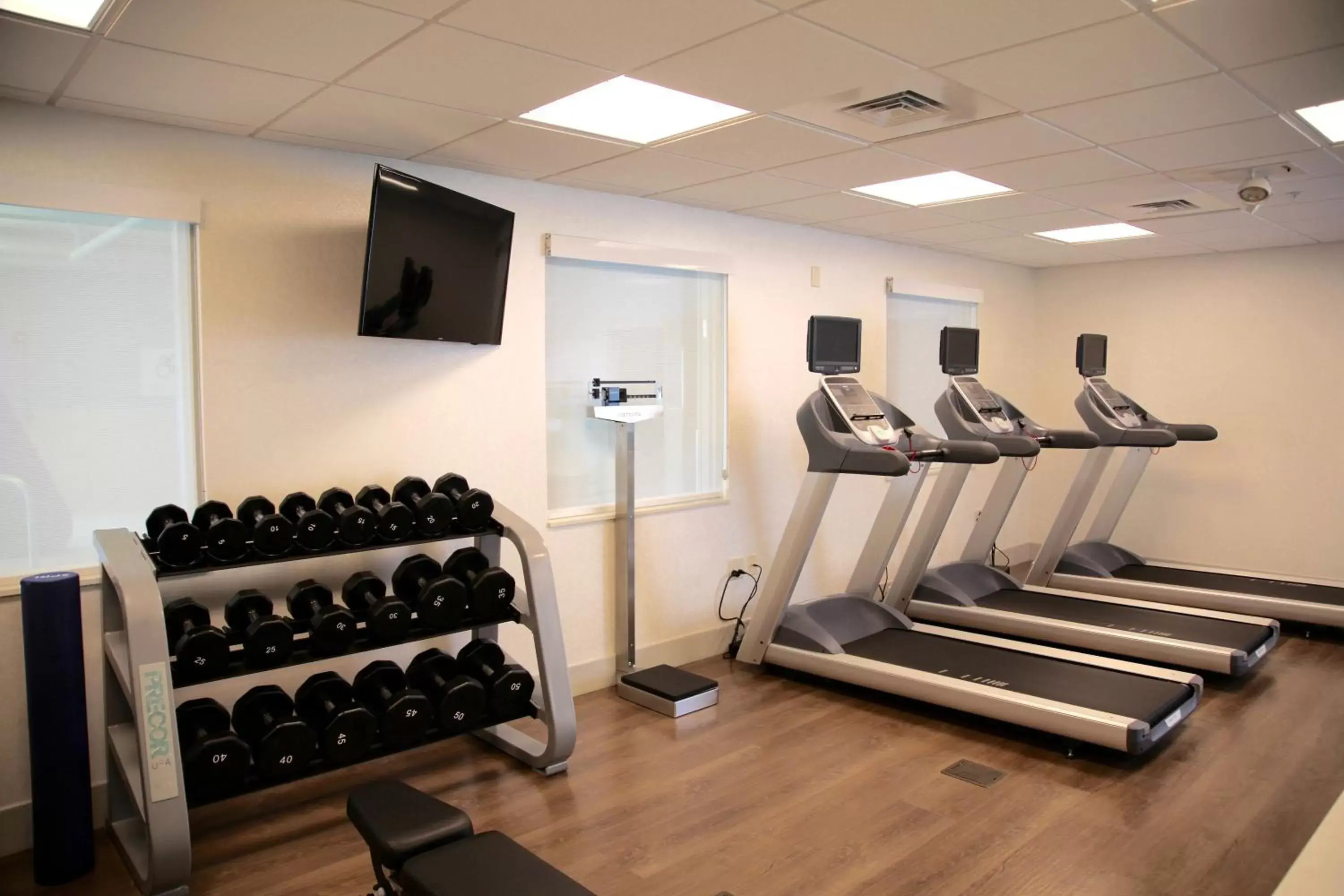 Spa and wellness centre/facilities, Fitness Center/Facilities in Holiday Inn Express & Suites Oswego, an IHG Hotel