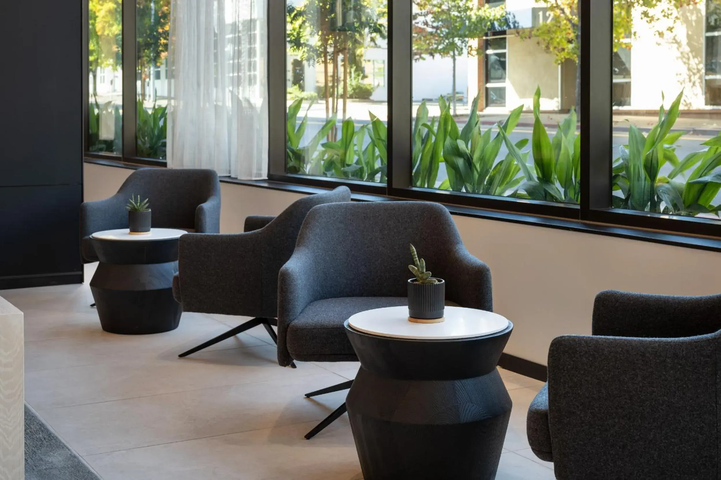 Seating Area in AC Hotel by Marriott San Rafael
