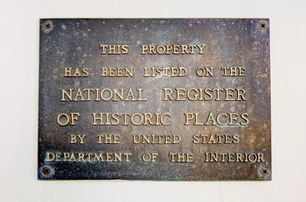 Certificate/Award in The Duff Green Mansion