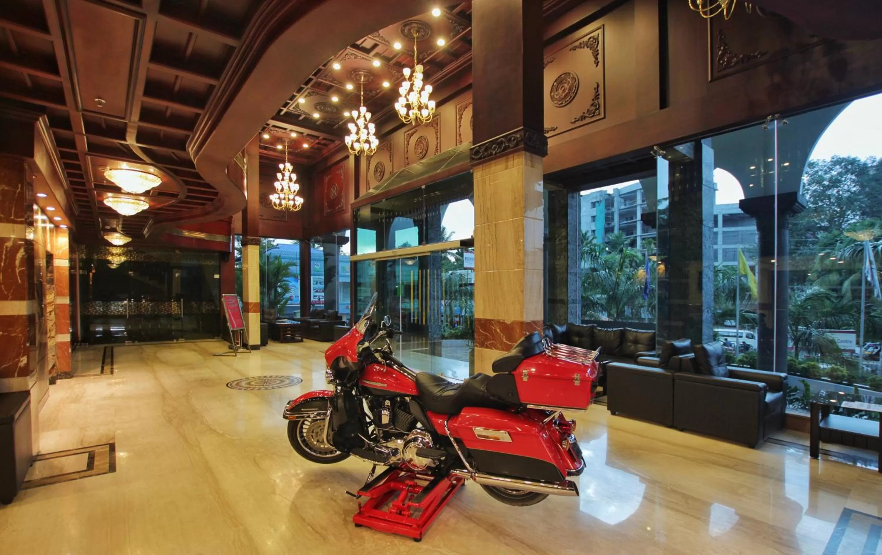 Lobby or reception in Seashore Residency