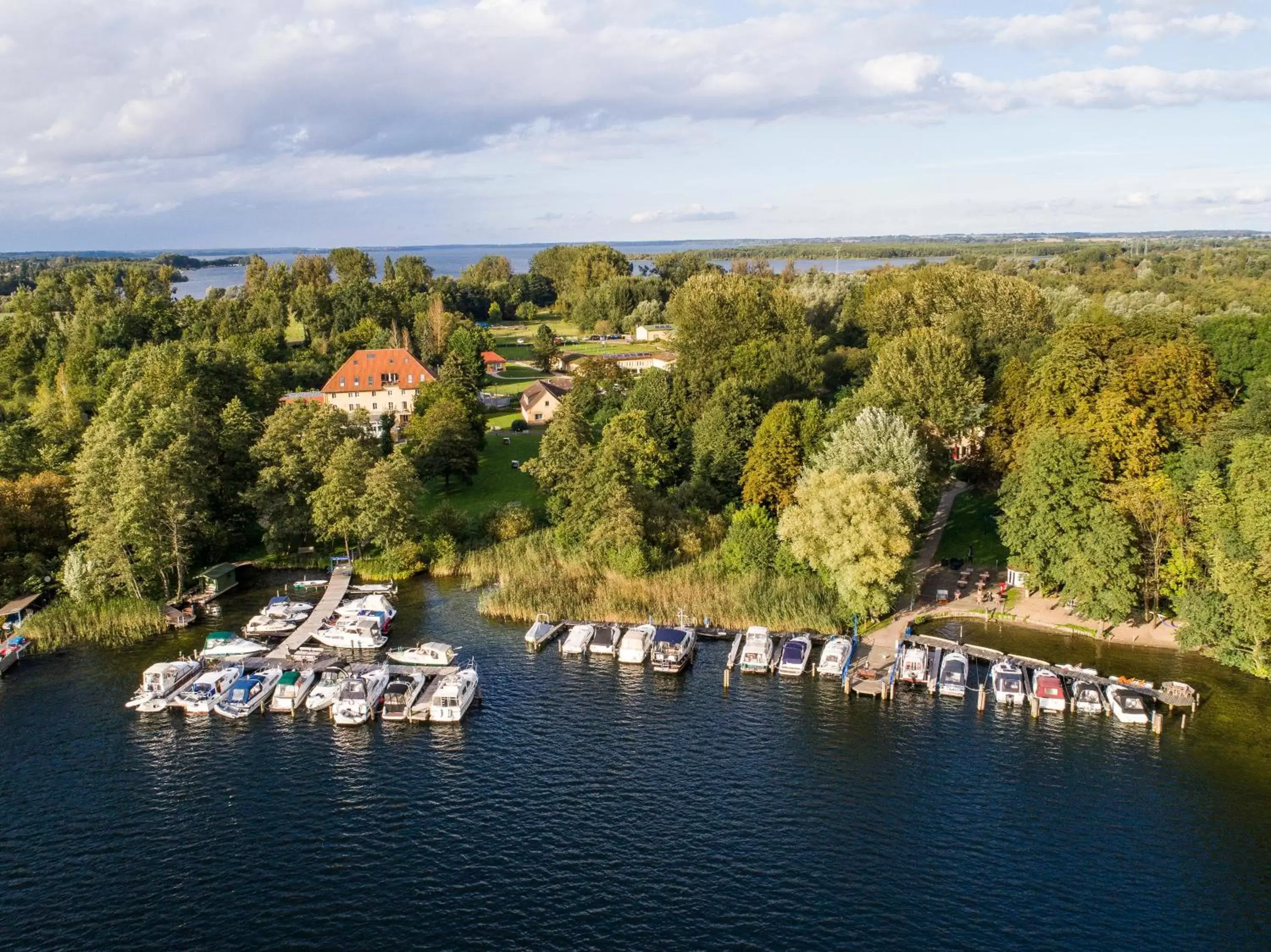 Bird's eye view, Bird's-eye View in Seehotel Frankenhorst - BW Signature Collection