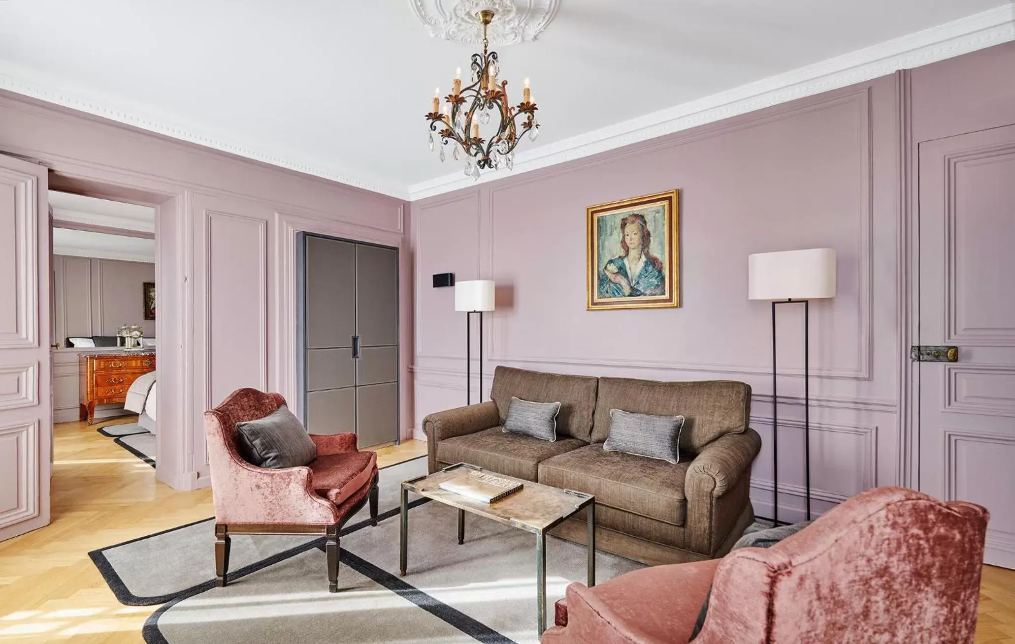 Living room, Seating Area in Hôtel Lancaster Paris Champs-Elysées